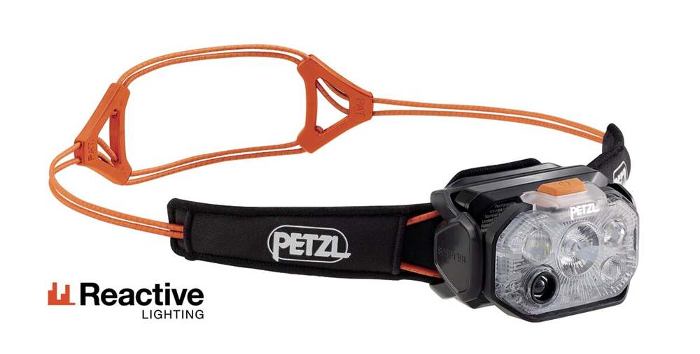 PETZL SWIFT® RL Stirnlampe Schwarz, Herren, Größe: ONE SIZE