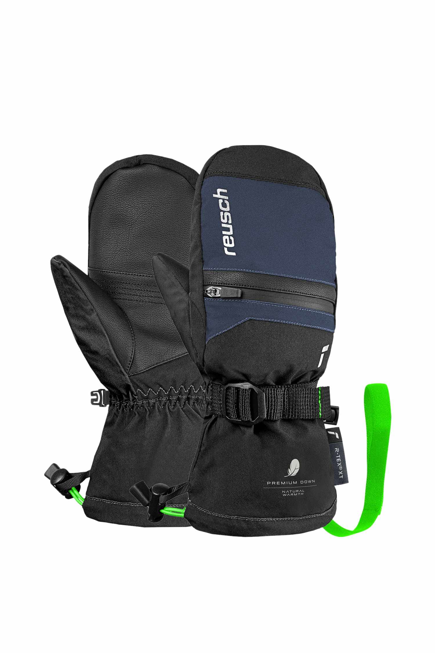 Image of Reusch Lan R-TEX® XT Kinder Fausthandschuh Blau, , Größe: 4 1/2