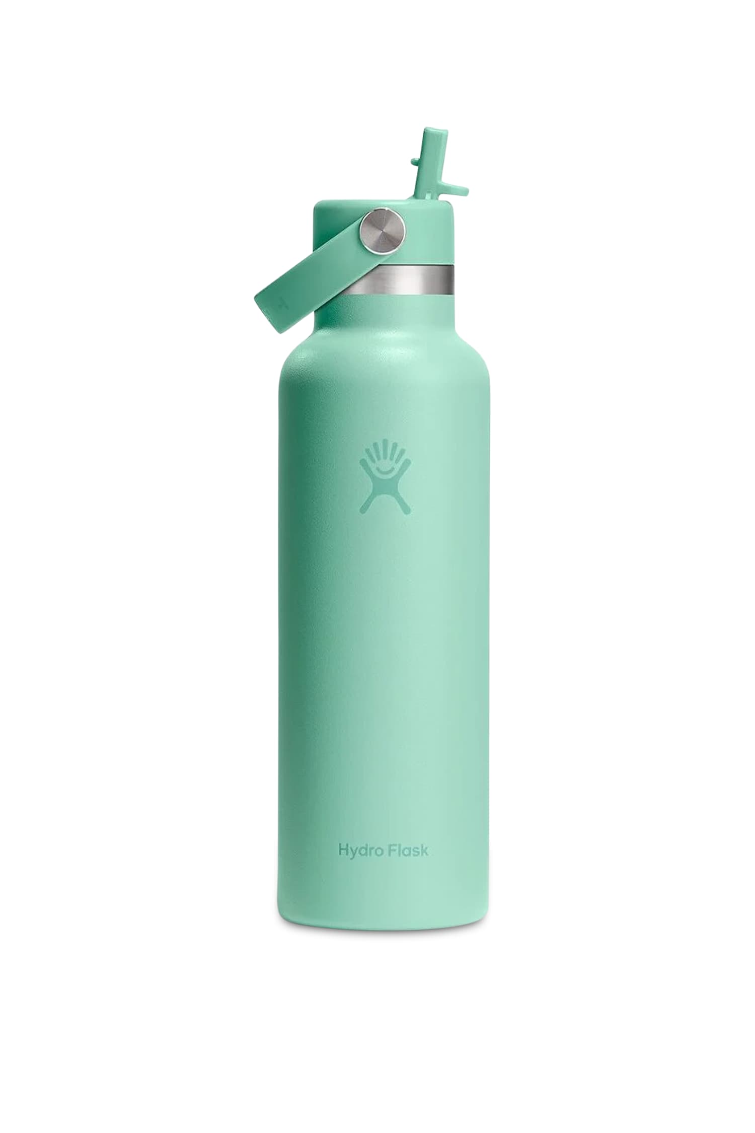 Hydro Flask Standard Mouth with Flex Straw Cap 621 ml Trinkflasche Grün, Herren, Größe: 0