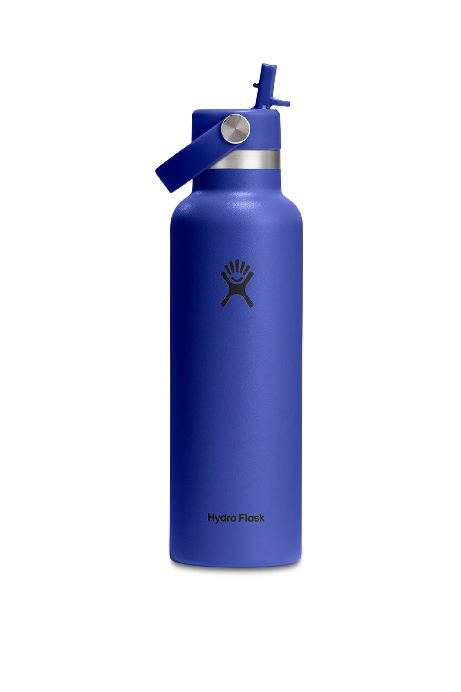Hydro Flask Standard Mouth with Flex Straw Cap 621 ml Trinkflasche Blau, Herren, Größe: 0