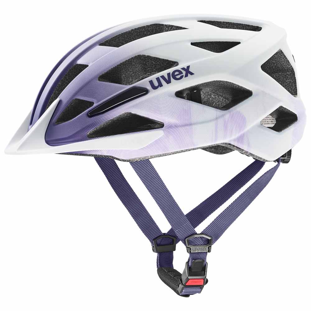 uvex air wing 2 cc Kinder Velohelm Lila, , Größe: 50-54