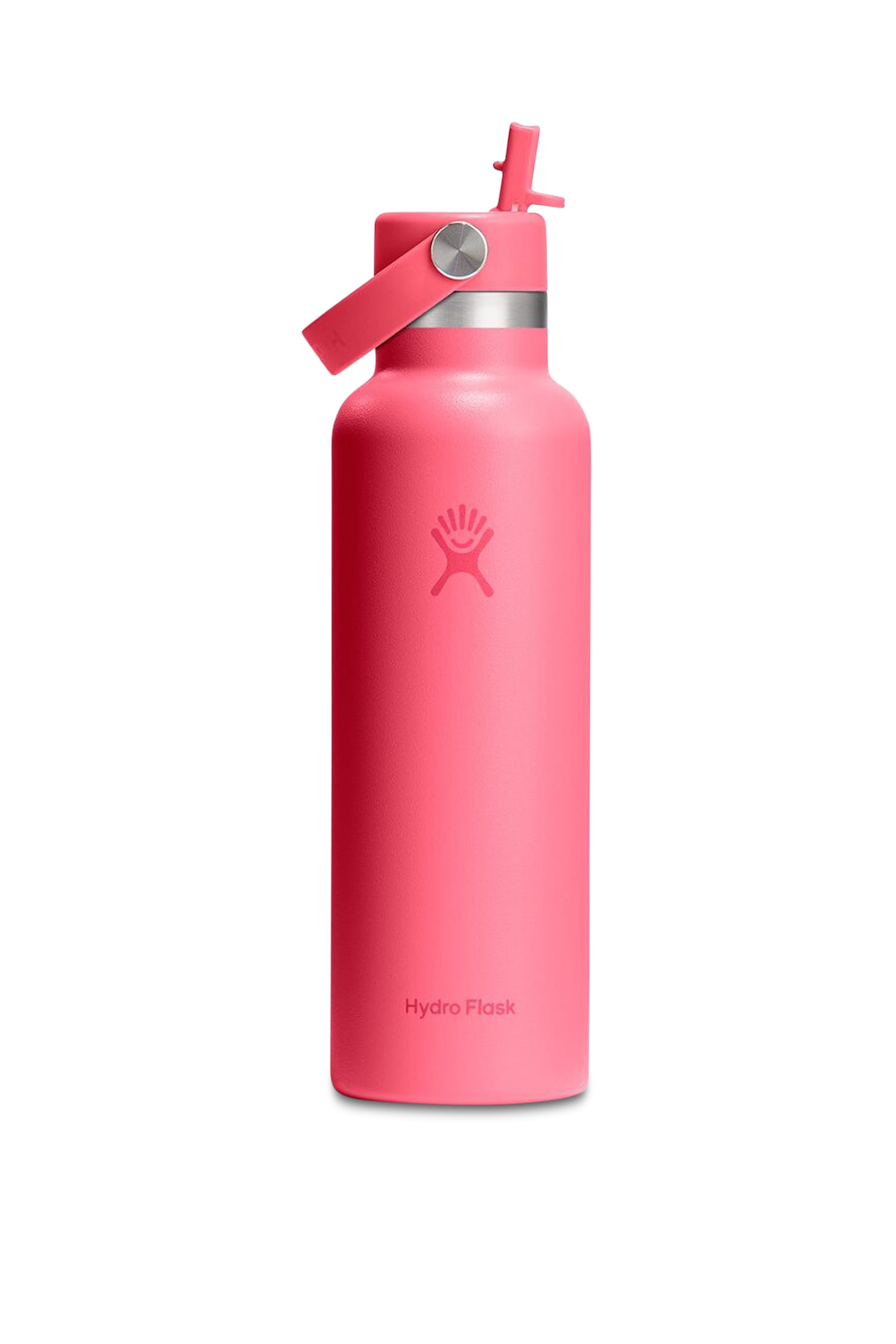 Hydro Flask Standard Mouth with Flex Straw Cap 621 ml Trinkflasche Rosa, Herren, Größe: 0