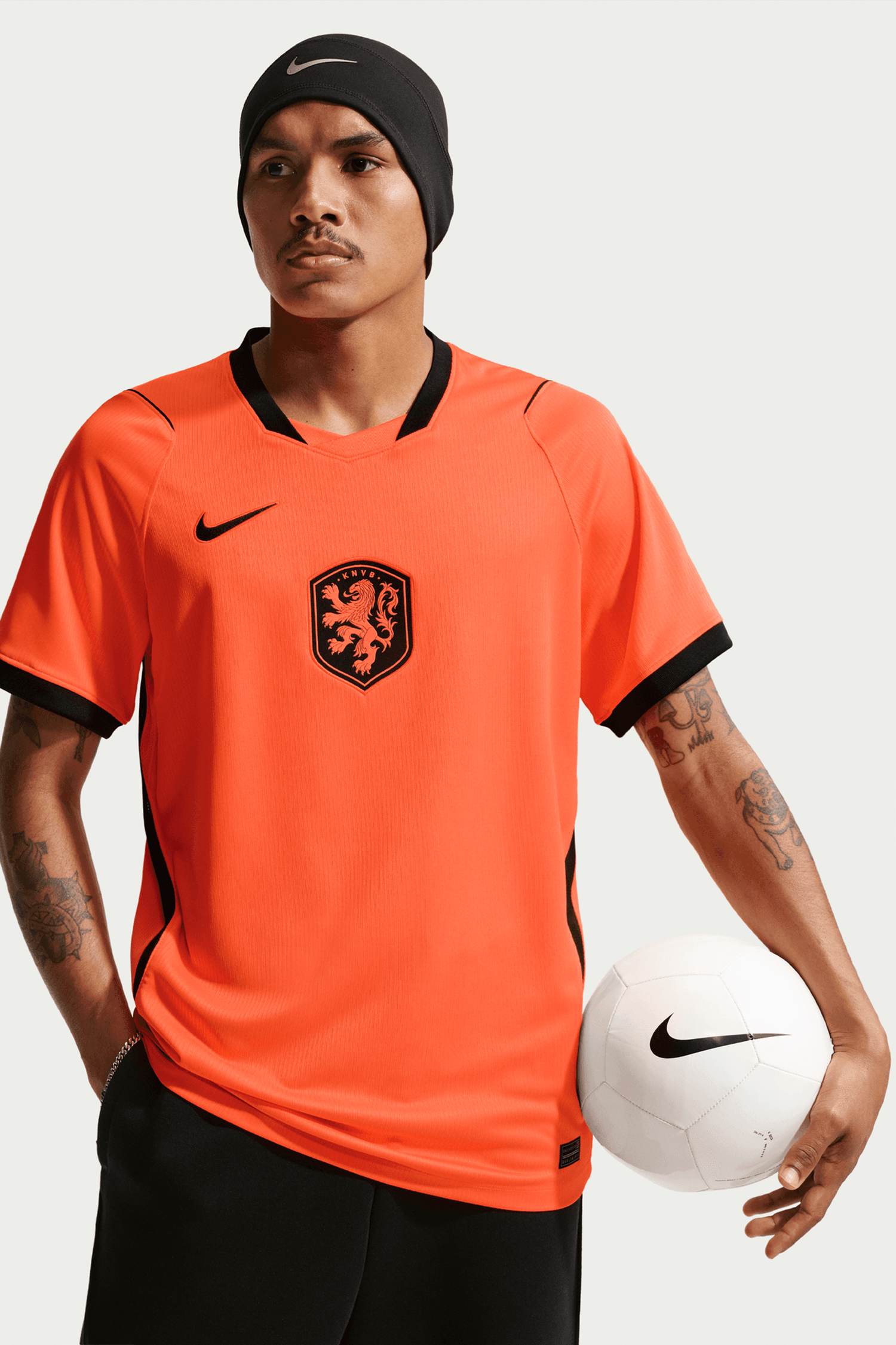 Image of Nike Holland Home Replica Herren Fussballtrikot WM 2026 Orange, Herren, Größe: M