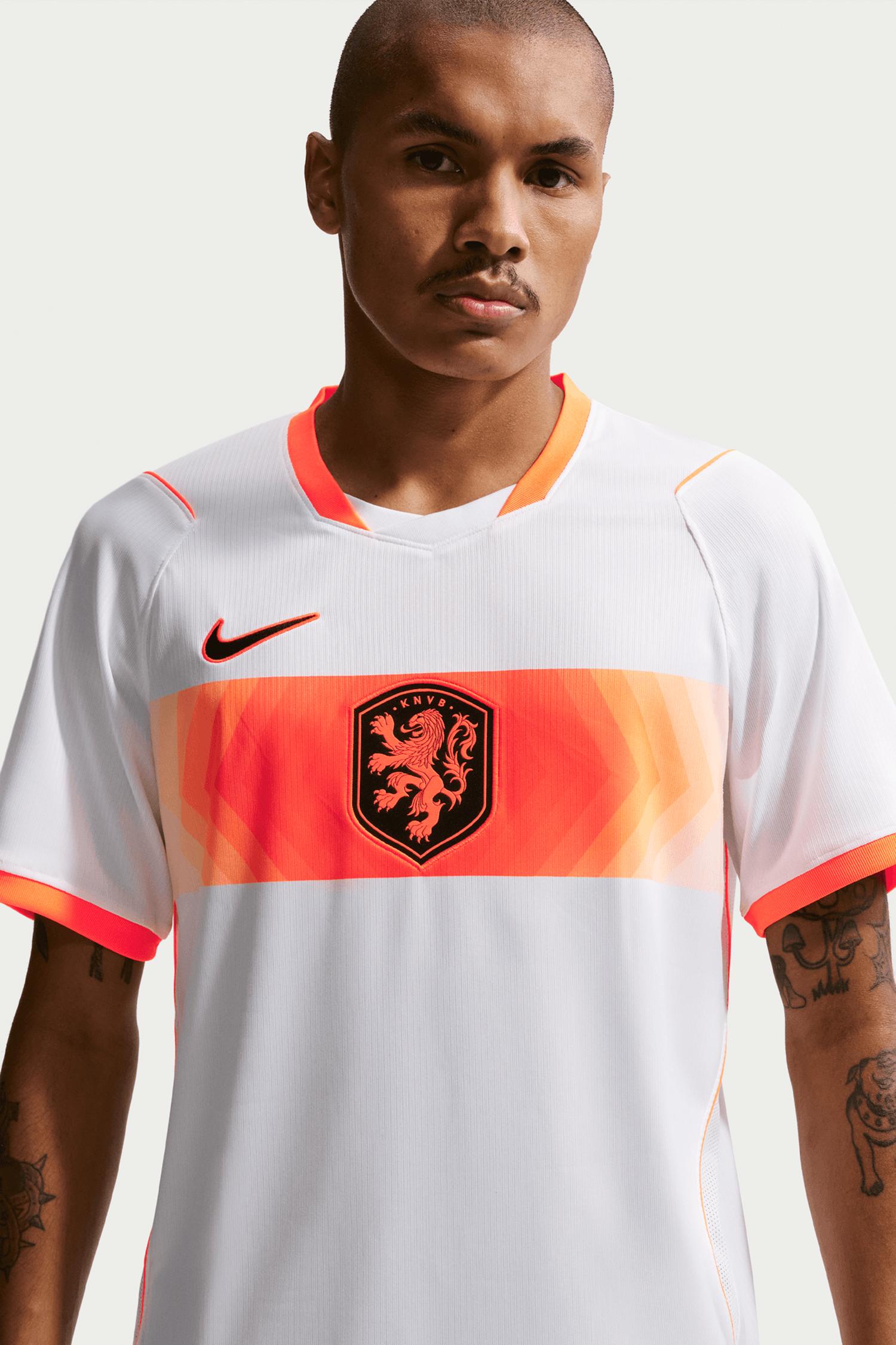 Image of Nike Holland Away Replica Herren Fussballtrikot WM 2026 Weiss, Herren, Größe: M