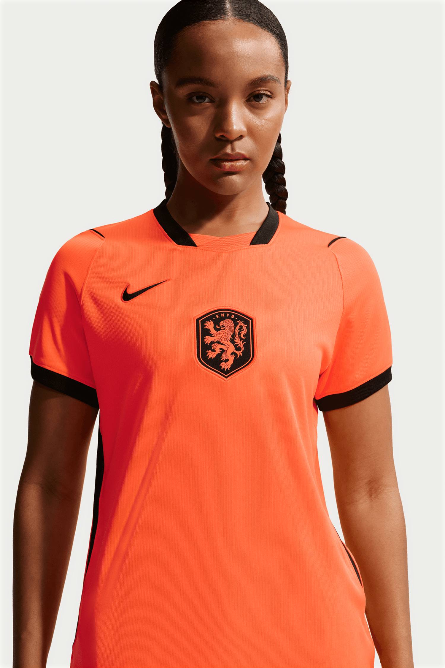 Image of Nike Holland Home Replica Damen Fussballtrikot WM 2026 Orange, Damen, Größe: L