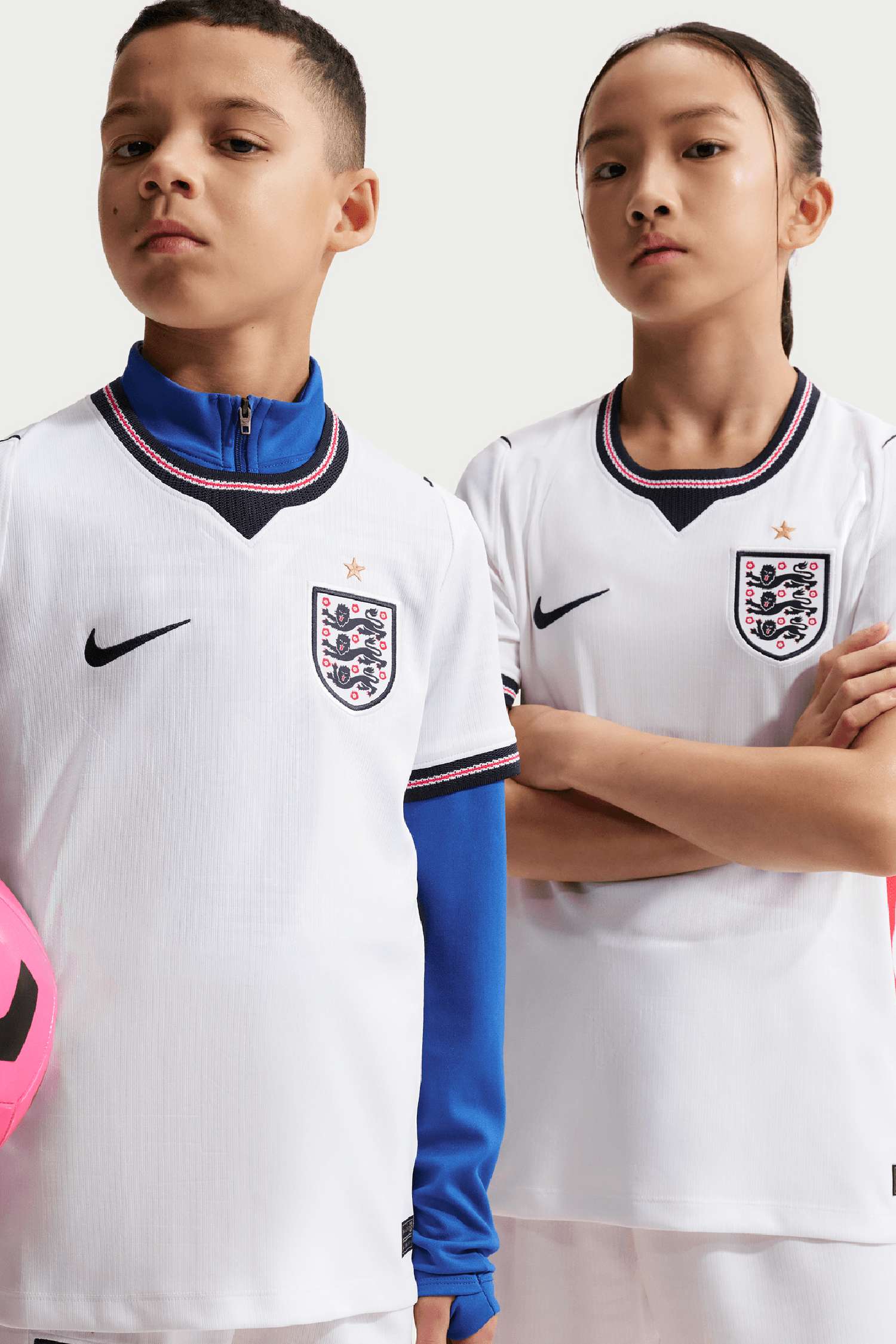 Image of Nike England Home Replica Kinder Fussballtrikot WM 2026 Weiss, , Größe: 128