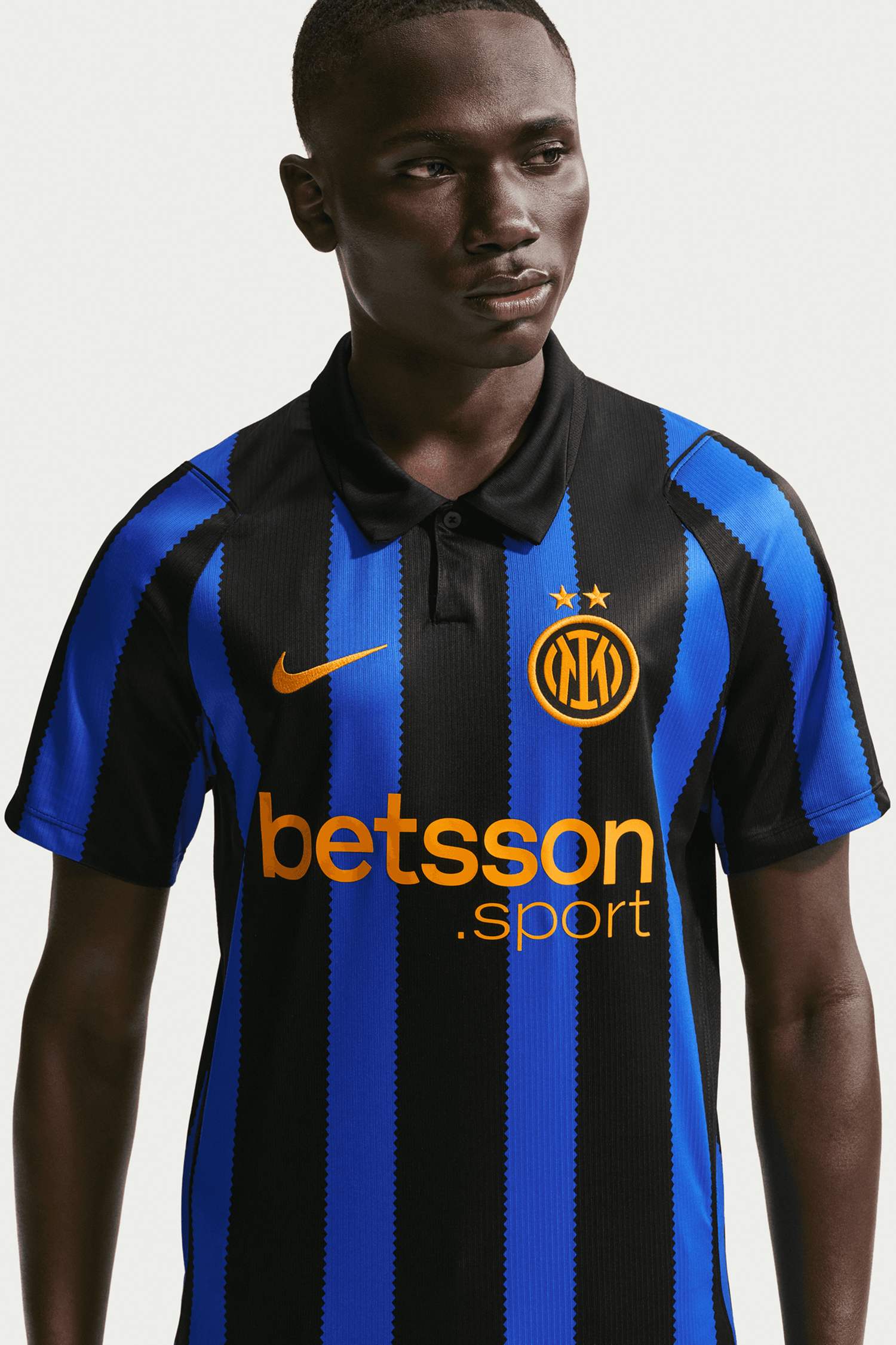 Image of Nike Inter Mailand Home Replica Herren Fussballtrikot 26/27 Blau, Herren, Größe: L