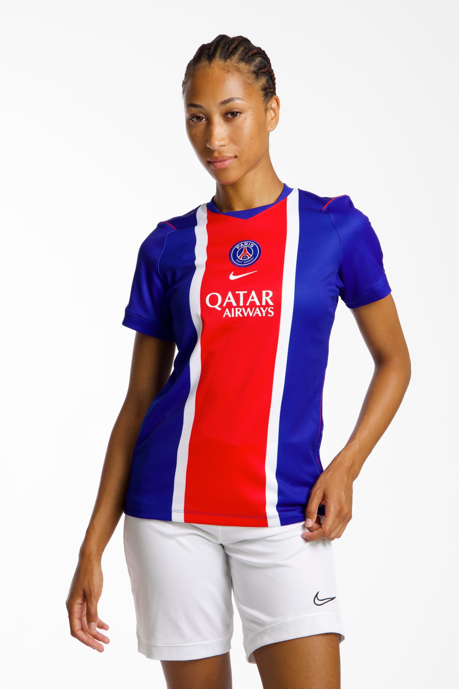 Image of Nike Paris Saint-Germain Home Replica Damen Fussballtrikot 26/27 Blau, Damen, Größe: L