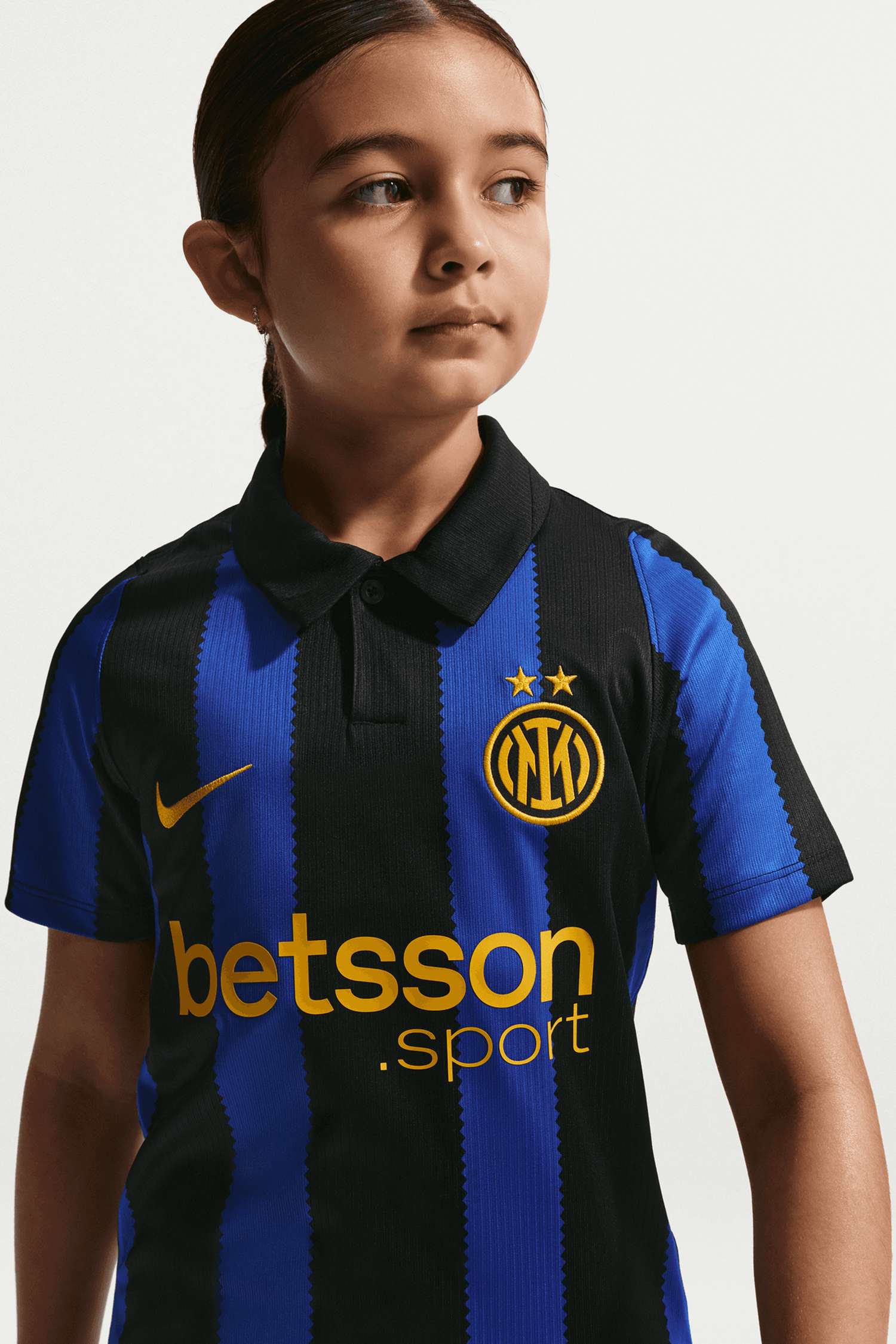 Image of Nike Inter Mailand Home Replica Kinder Fussballtrikot 26/27 Blau, , Größe: 128