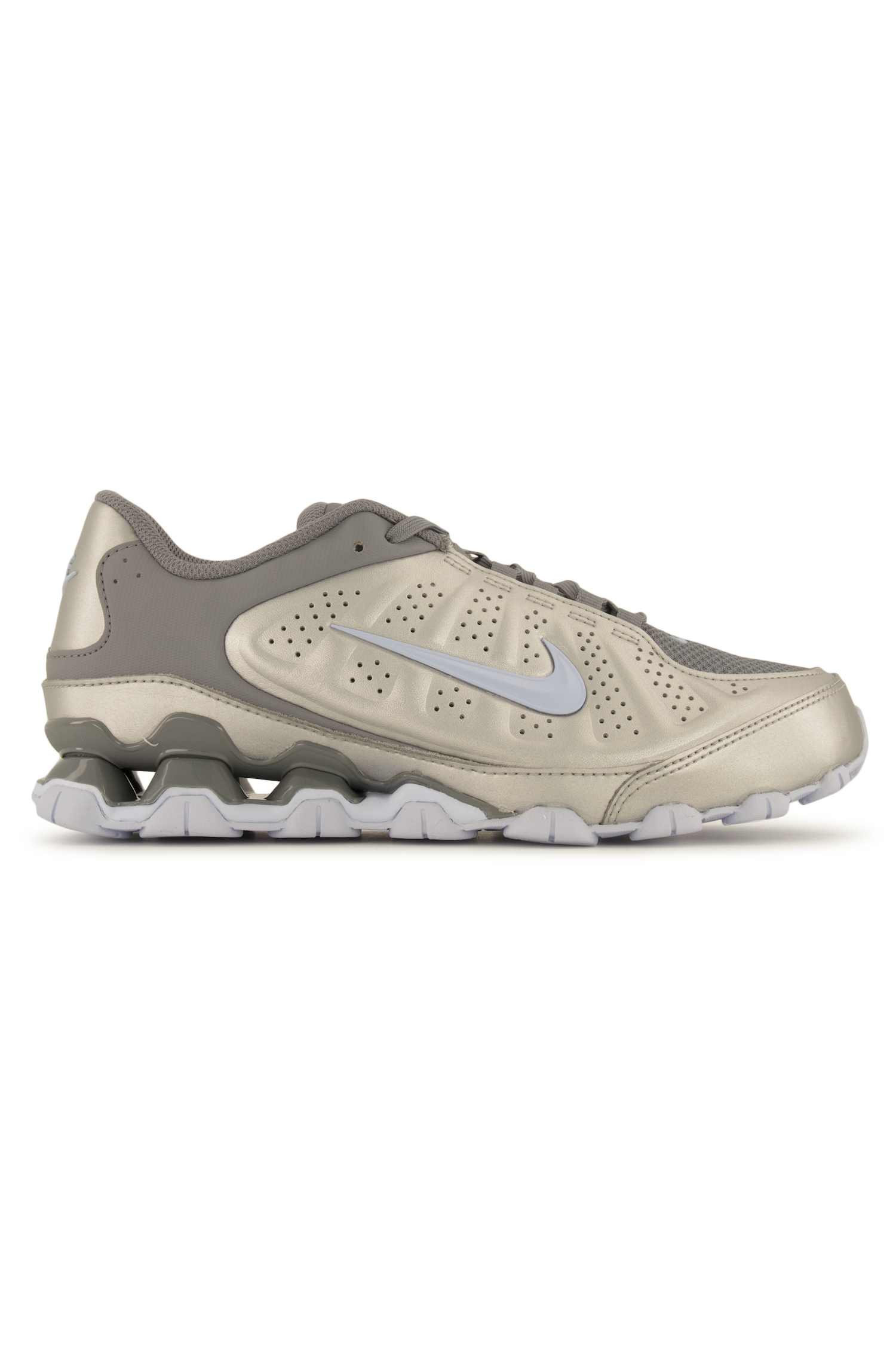 Image of Nike Reax 8 LTR Damen Sneaker Silber, Damen, Größe: 5 1/2