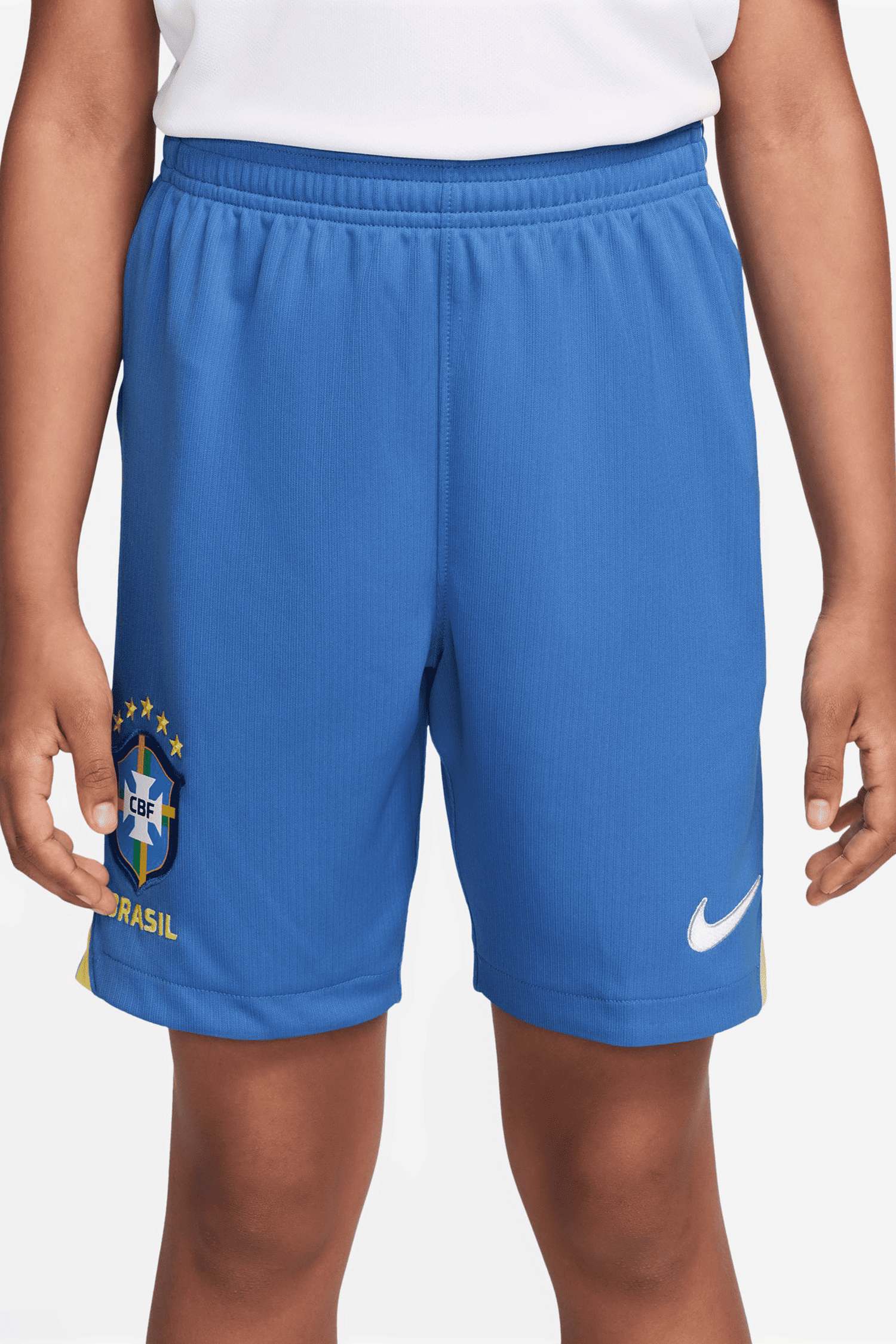 Image of Nike Brasilien Home Replica Kinder Short WM 2026 Blau, , Größe: 164