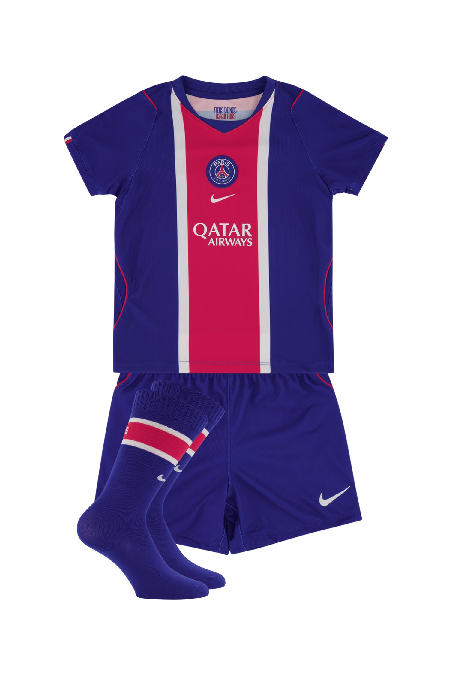 Image of Nike Paris St.Germin Home Replica Mini Kinder Fussballset 26/27 Blau, , Größe: 104