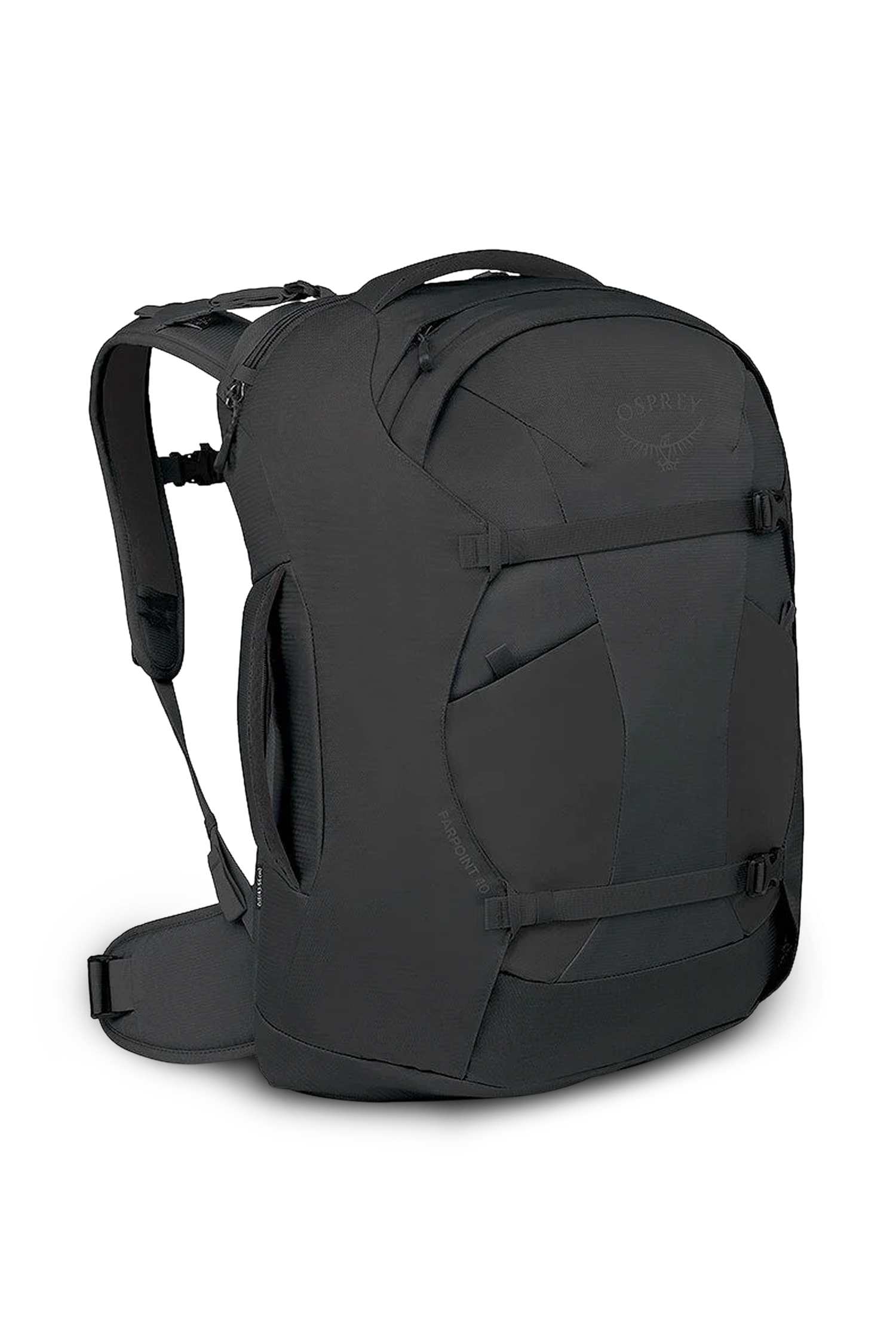 Osprey Farpoint™ 40 L Wanderrucksack Schwarz, Herren, Größe: 1