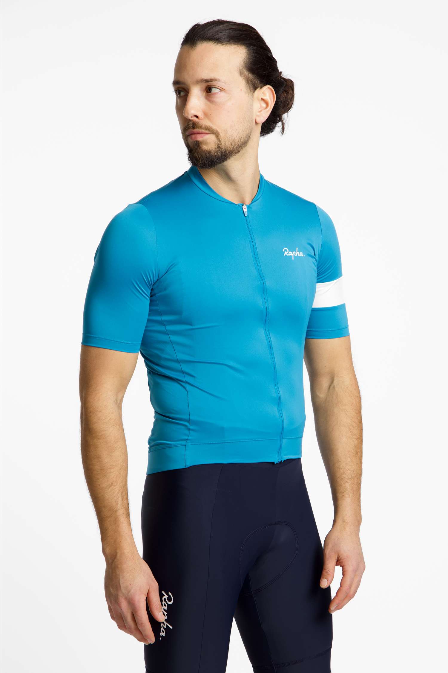 Rapha Core Herren Biketrikot Türkis, Herren, Größe: S
