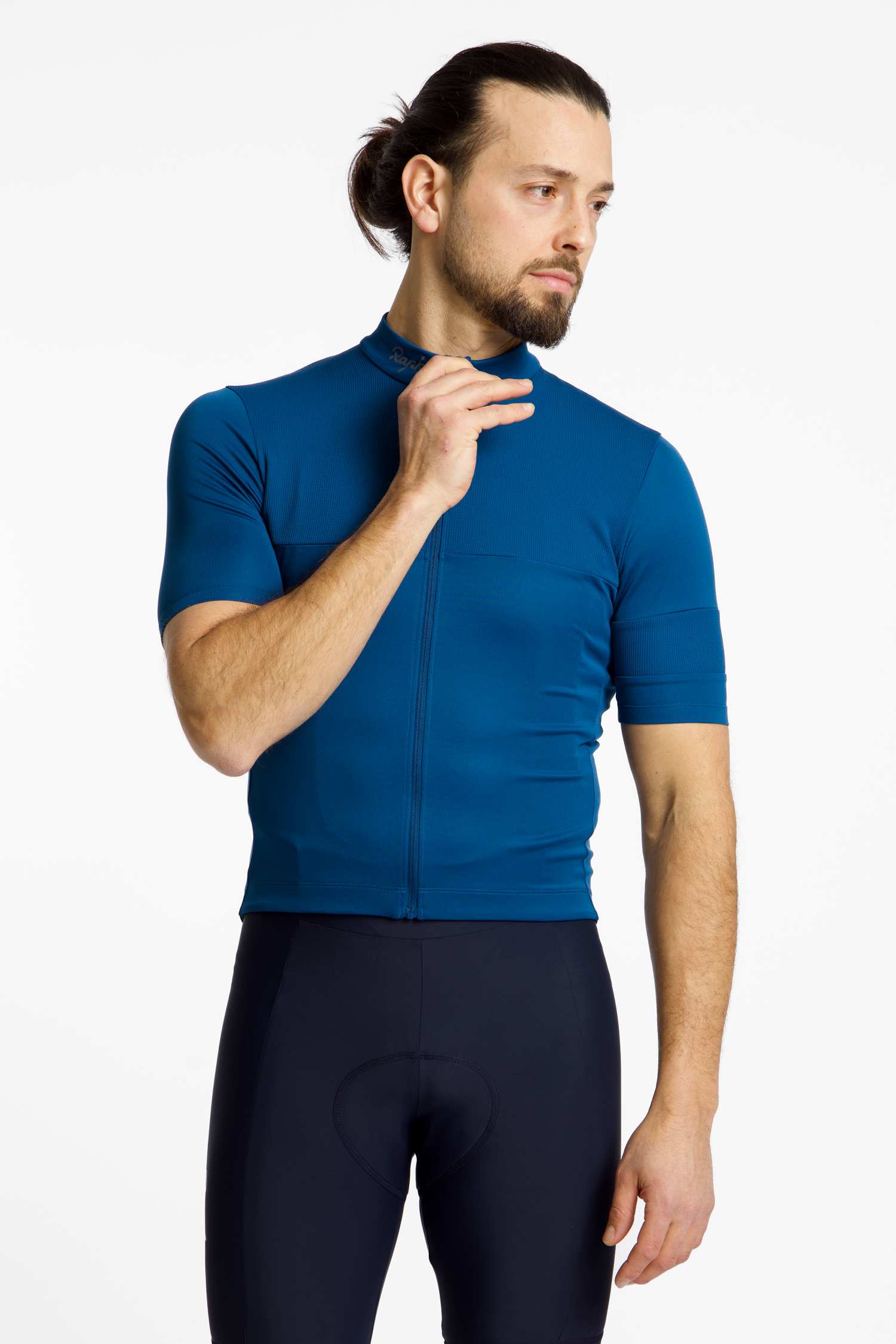 Rapha Brevet Element Herren Biketrikot Blau, Herren, Größe: M