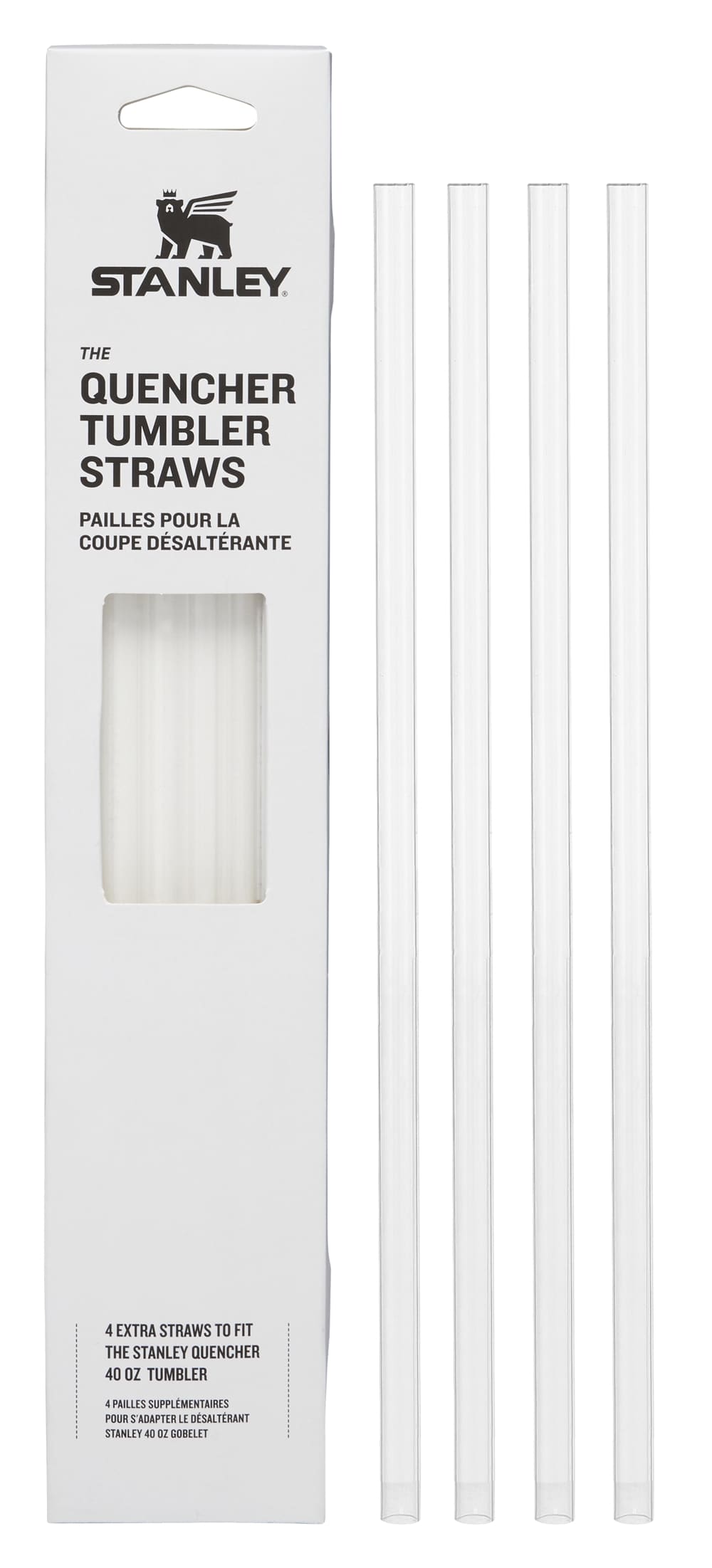Image of Stanley 4-Pack Quencher Travel Tumbler Strohhalm Weiss, Herren, Größe: 0