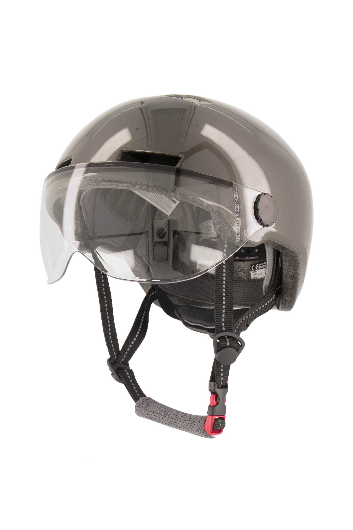 Image of Stoke Agora Visor Velohelm Schwarz, Herren, Größe: 54-59