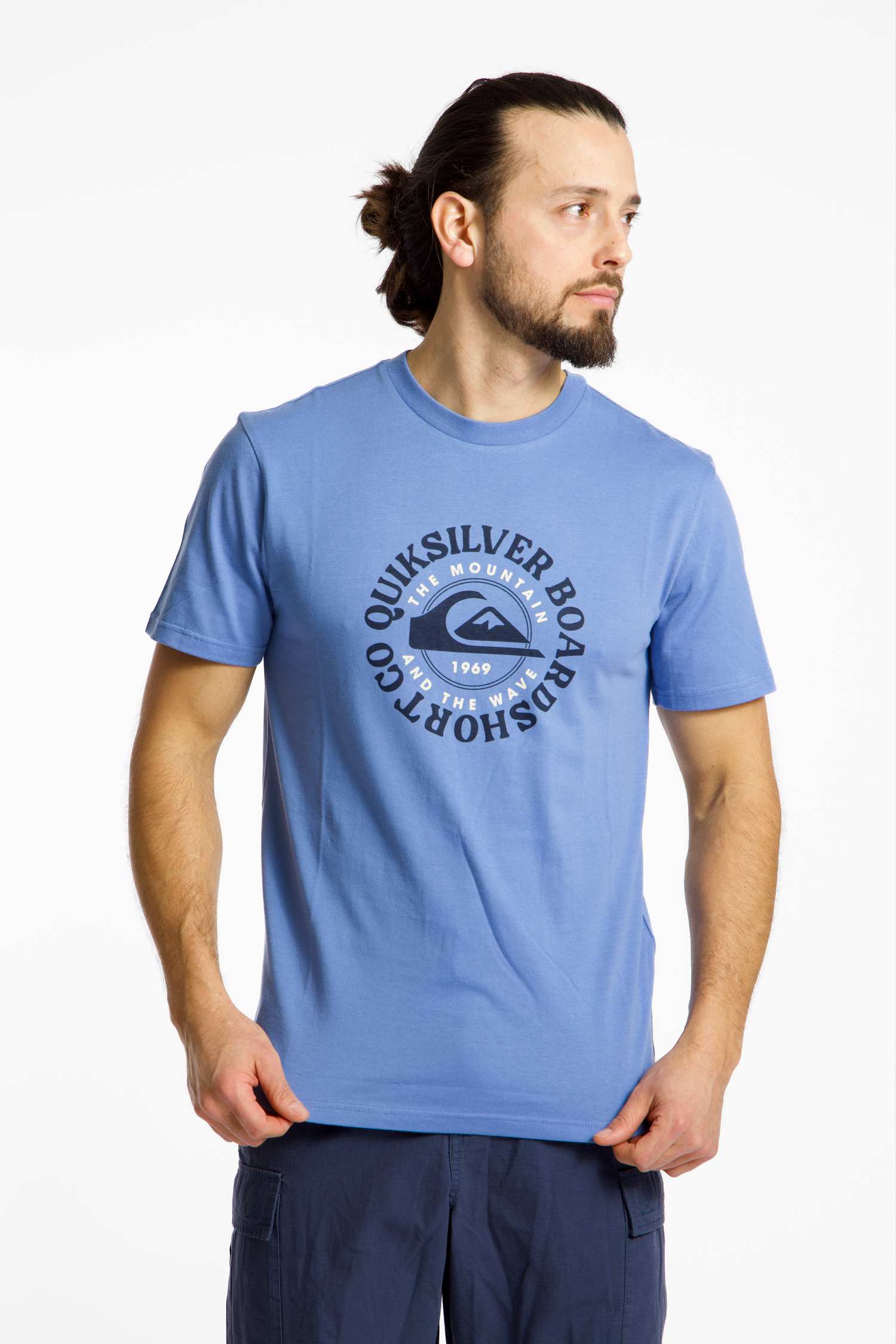 Quiksilver Too Fine Herren T-Shirt Blau, Herren, Größe: XL