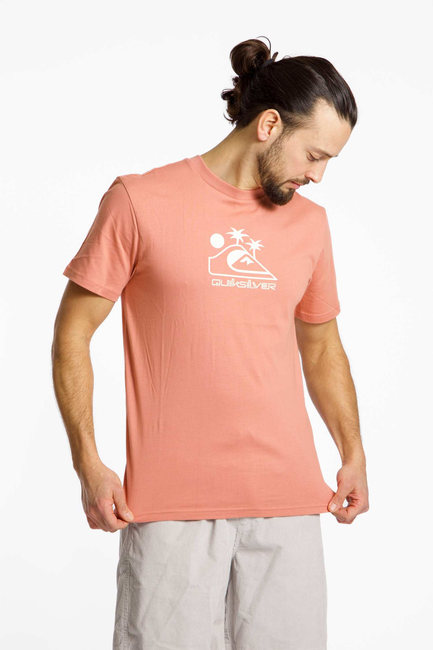 Quiksilver Light Moon Herren T-Shirt Multicolor, Herren, Größe: M