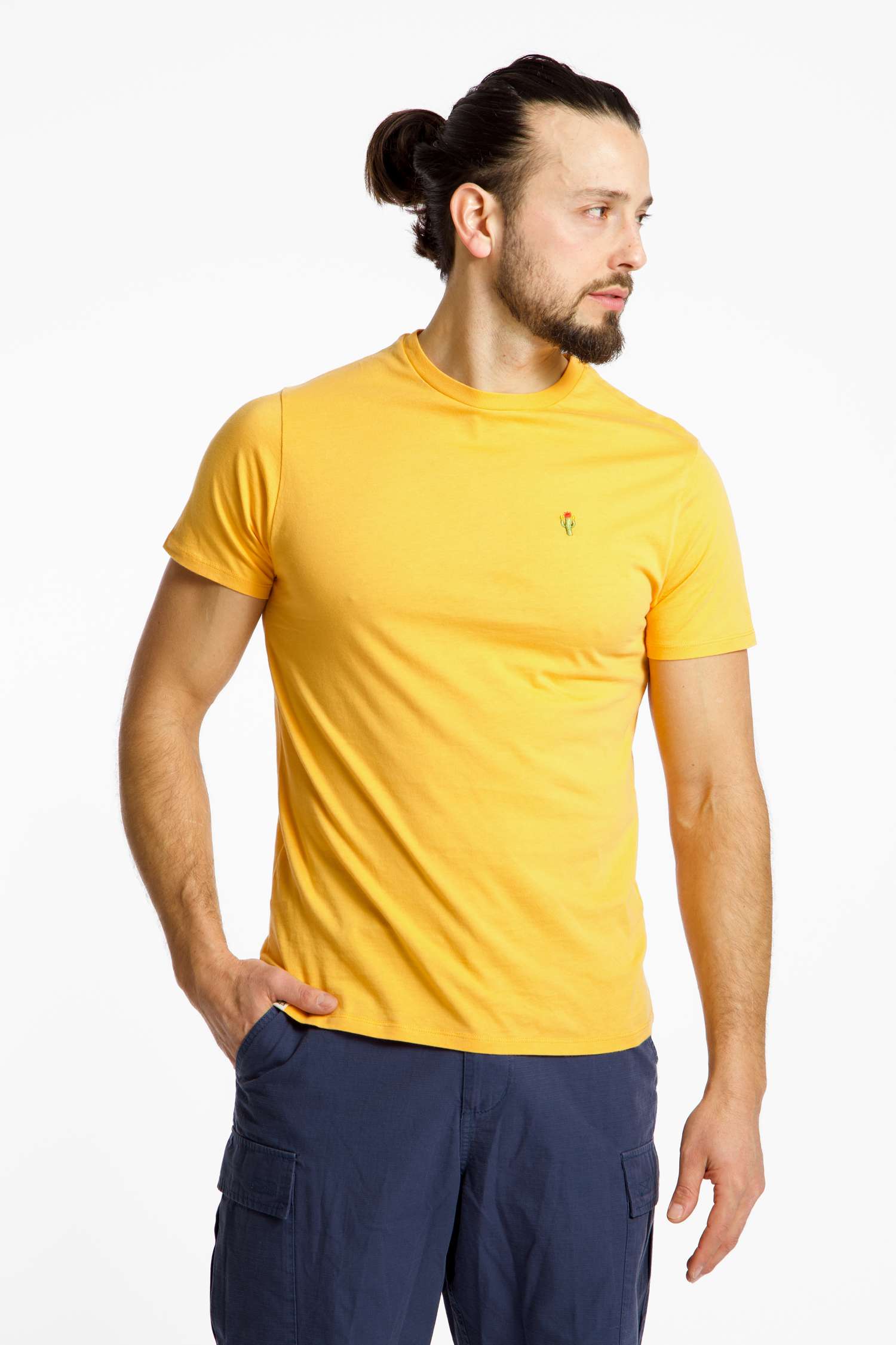 BEACH MOUNTAIN Herren T-Shirt Orange, Herren, Größe: XL