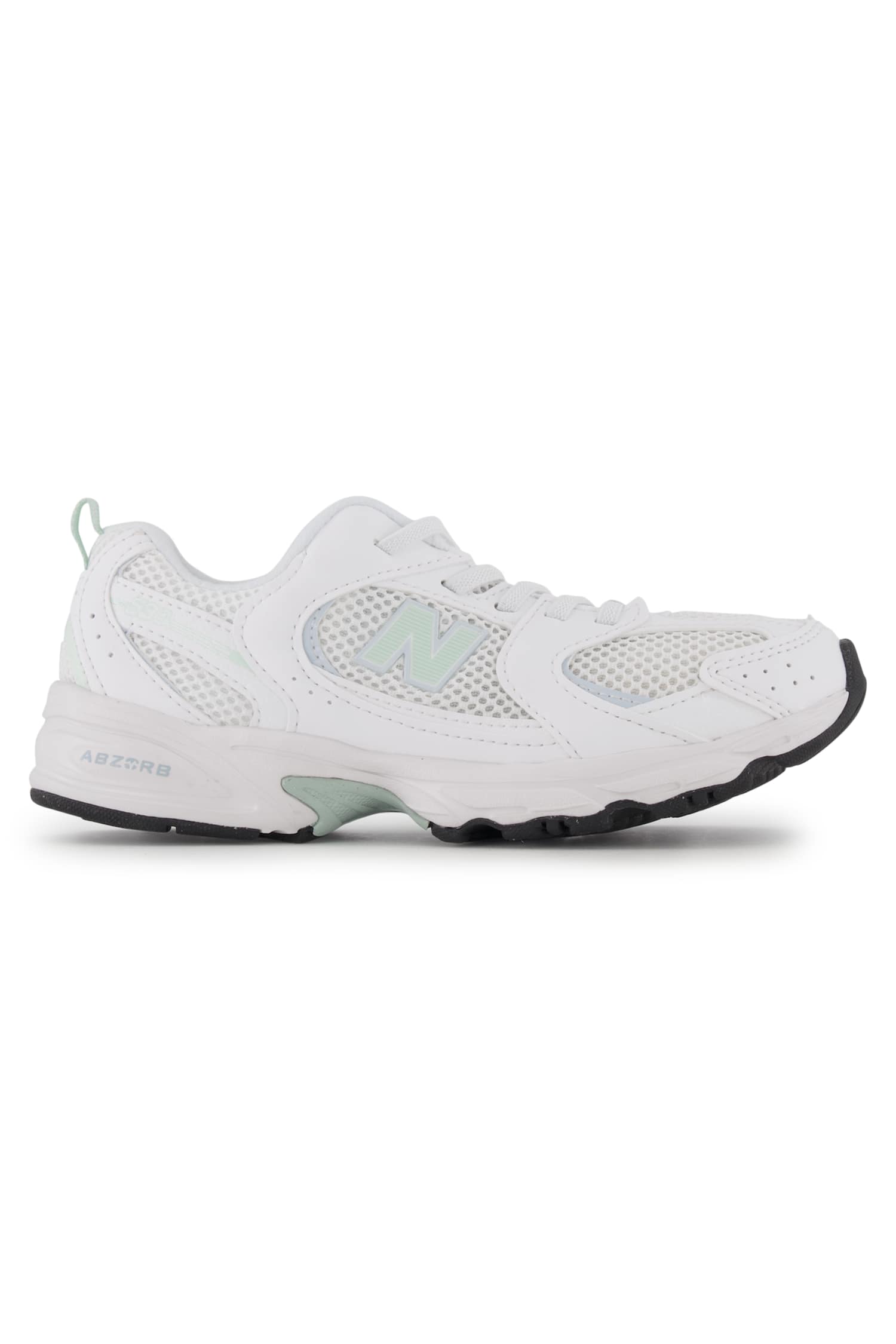 Image of New Balance 530 Bungee Lace Kinder Sneaker Weiss, , Größe: 28