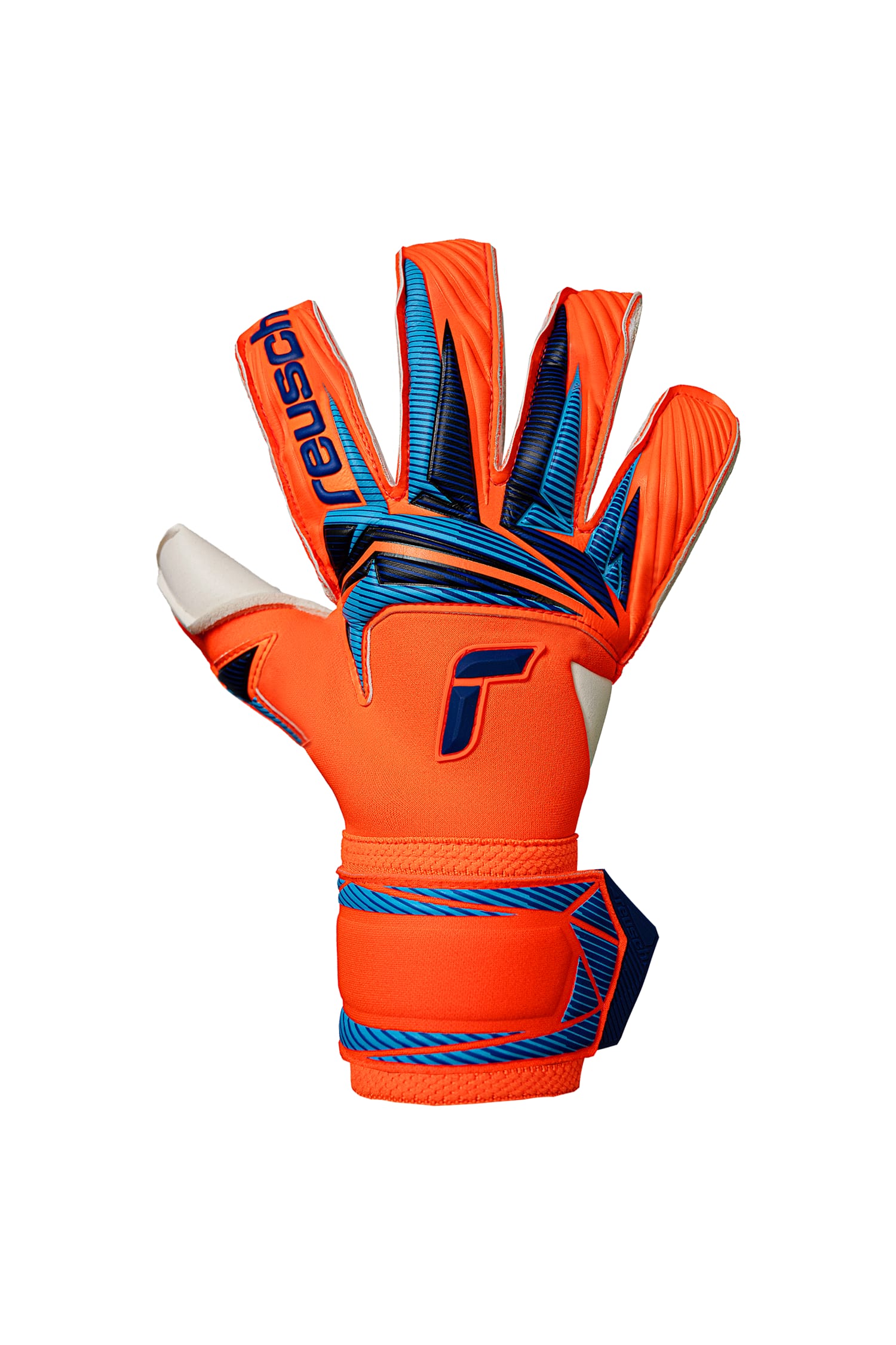Reusch Attrakt Gold X Evolution Torwarthandschuh Orange, Herren, Größe: 9 1/2