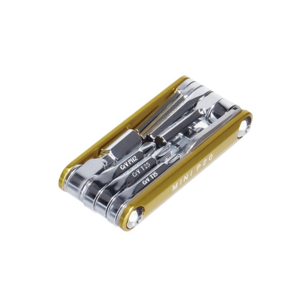 Image of Topeak Mini P20 Tool Werkzeug Gold, Herren, Größe: ONE SIZE