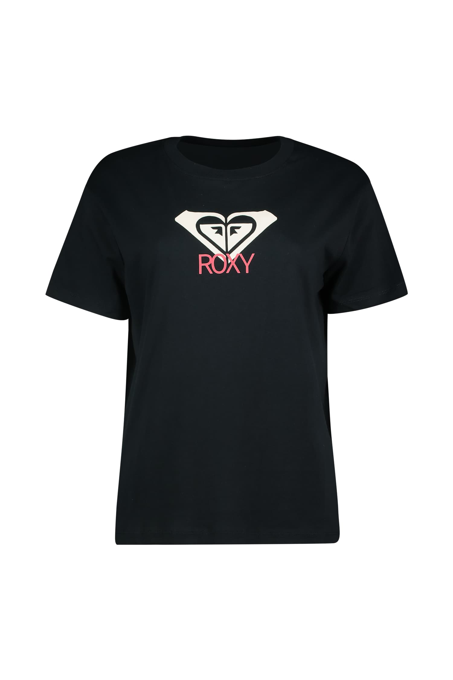Roxy Ocean Road Art Damen T-Shirt Schwarz, Damen, Größe: M