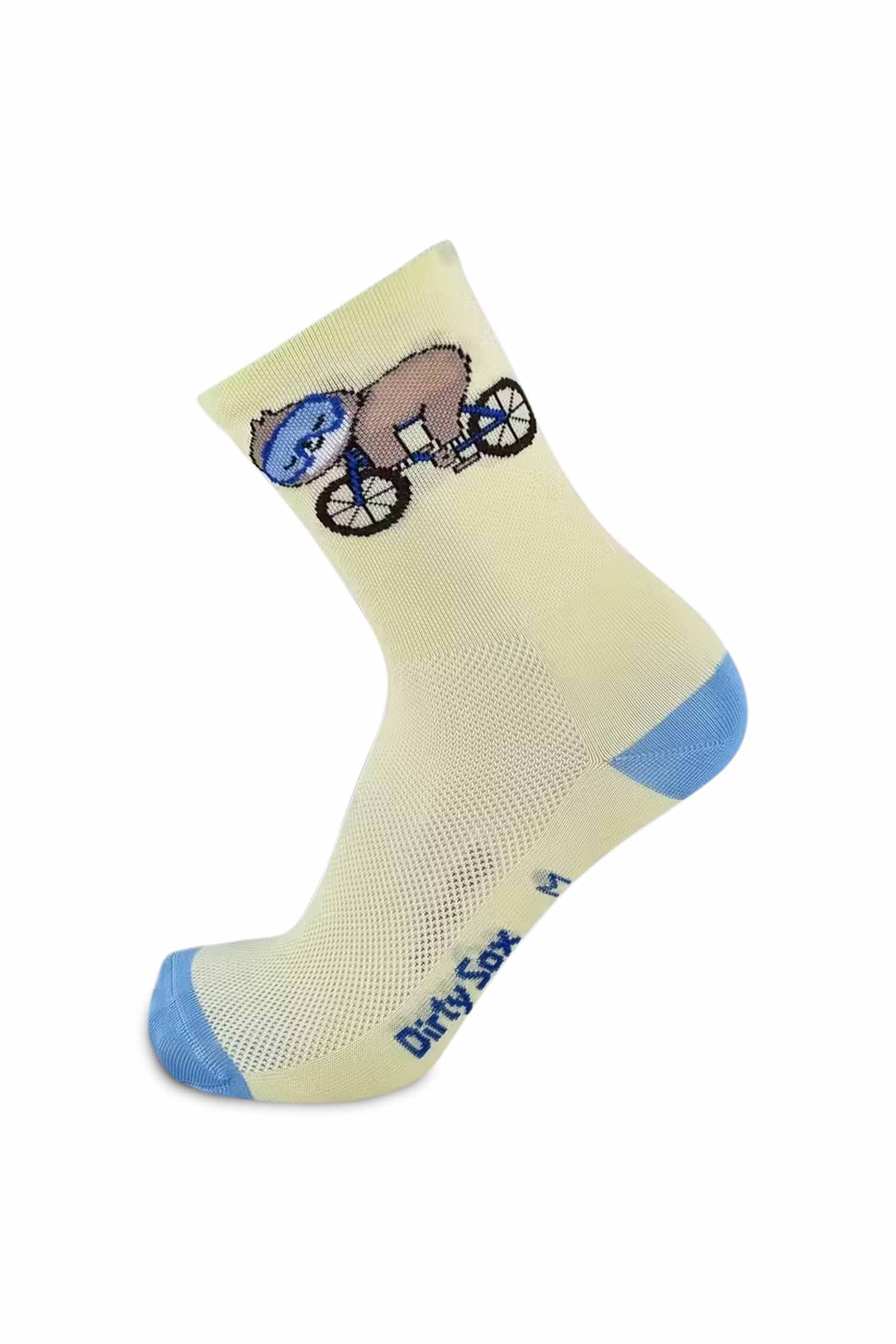 DirtySox Allround Elite Faultier Bici 35-47 Bikesocken Gelb, Herren, Größe: I