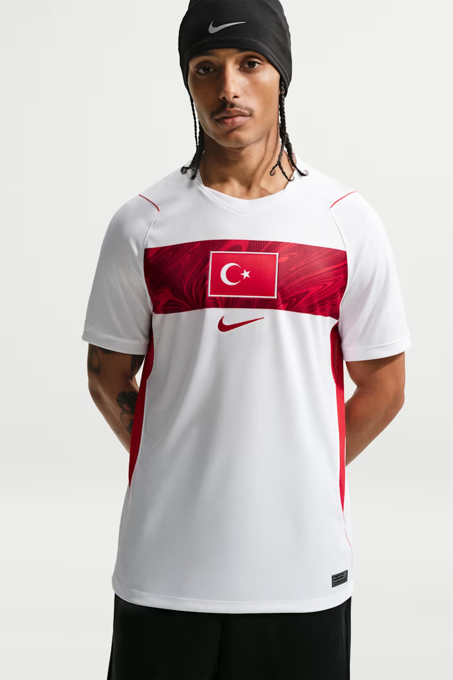 Image of Nike Türkei Away Replica Herren Fussballtrikot WM 2026 Weiss, Herren, Größe: S