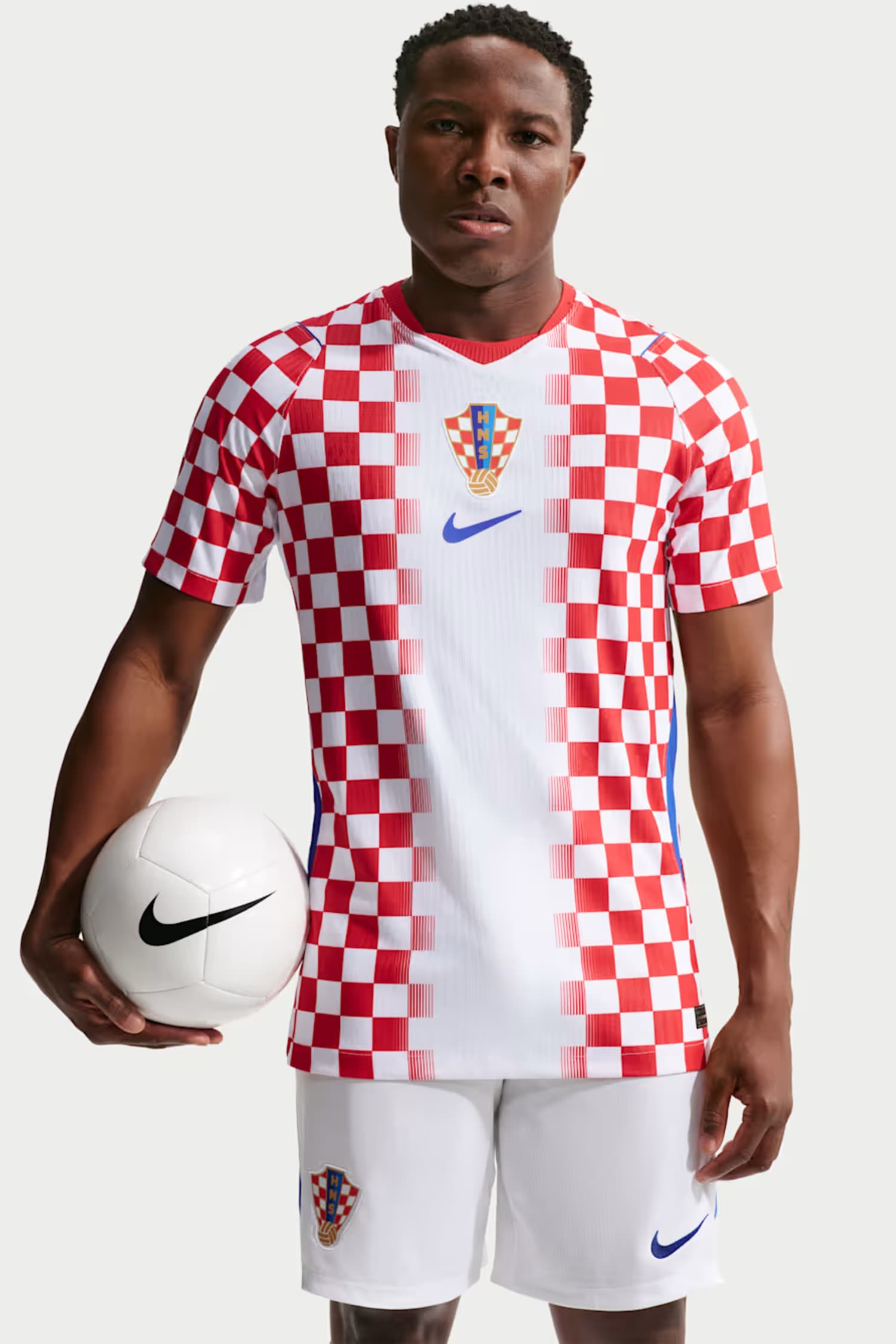 Image of Nike Kroatien Home Authentic Herren Fussballtrikot WM 2026 Weiss, Herren, Größe: S