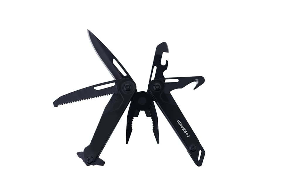 Munkees Multitool Werkzeug Schwarz, Herren, Größe: 0