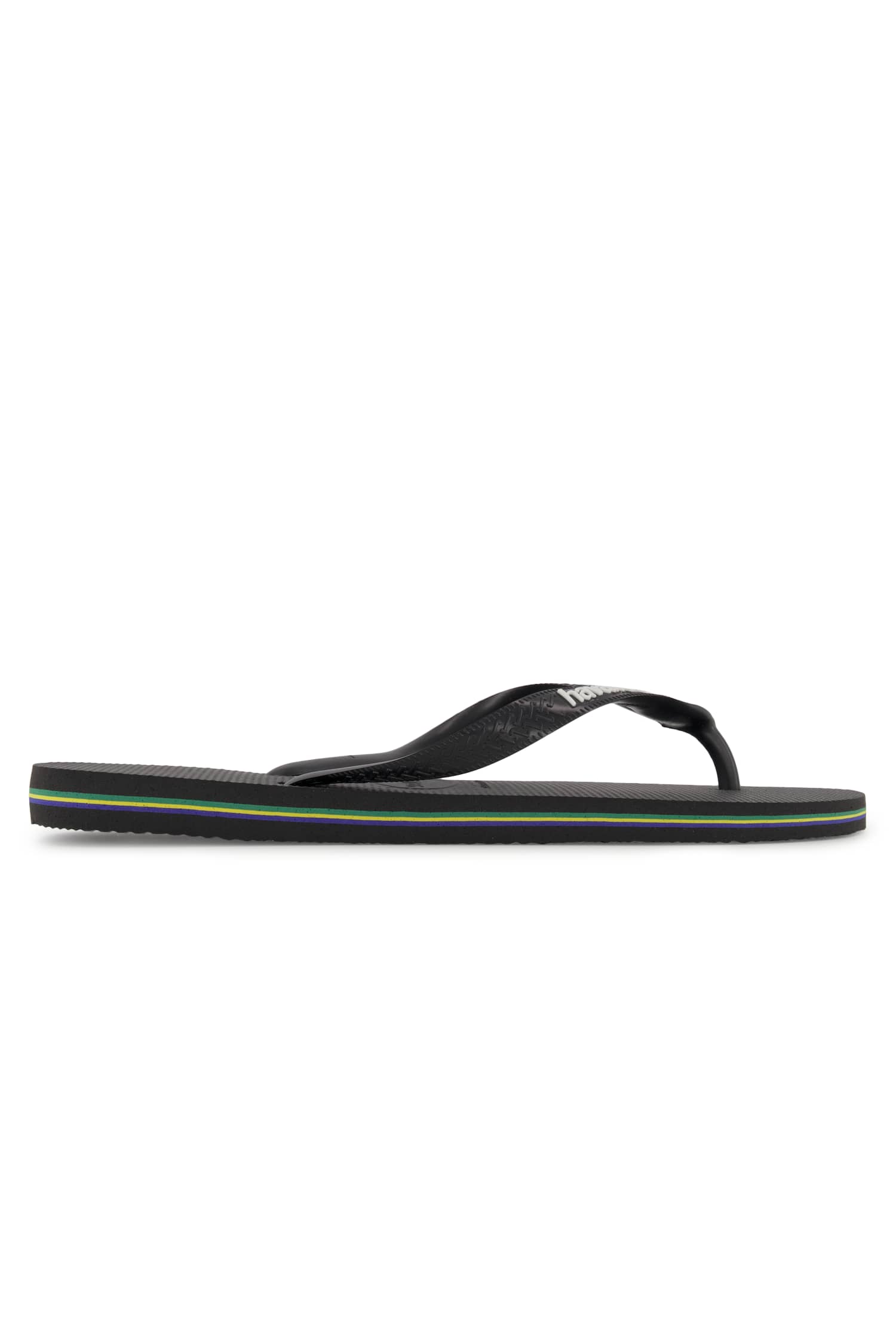 Havaianas Brasil Logo Herren Flip Flop Schwarz, Herren, Größe: 43/44