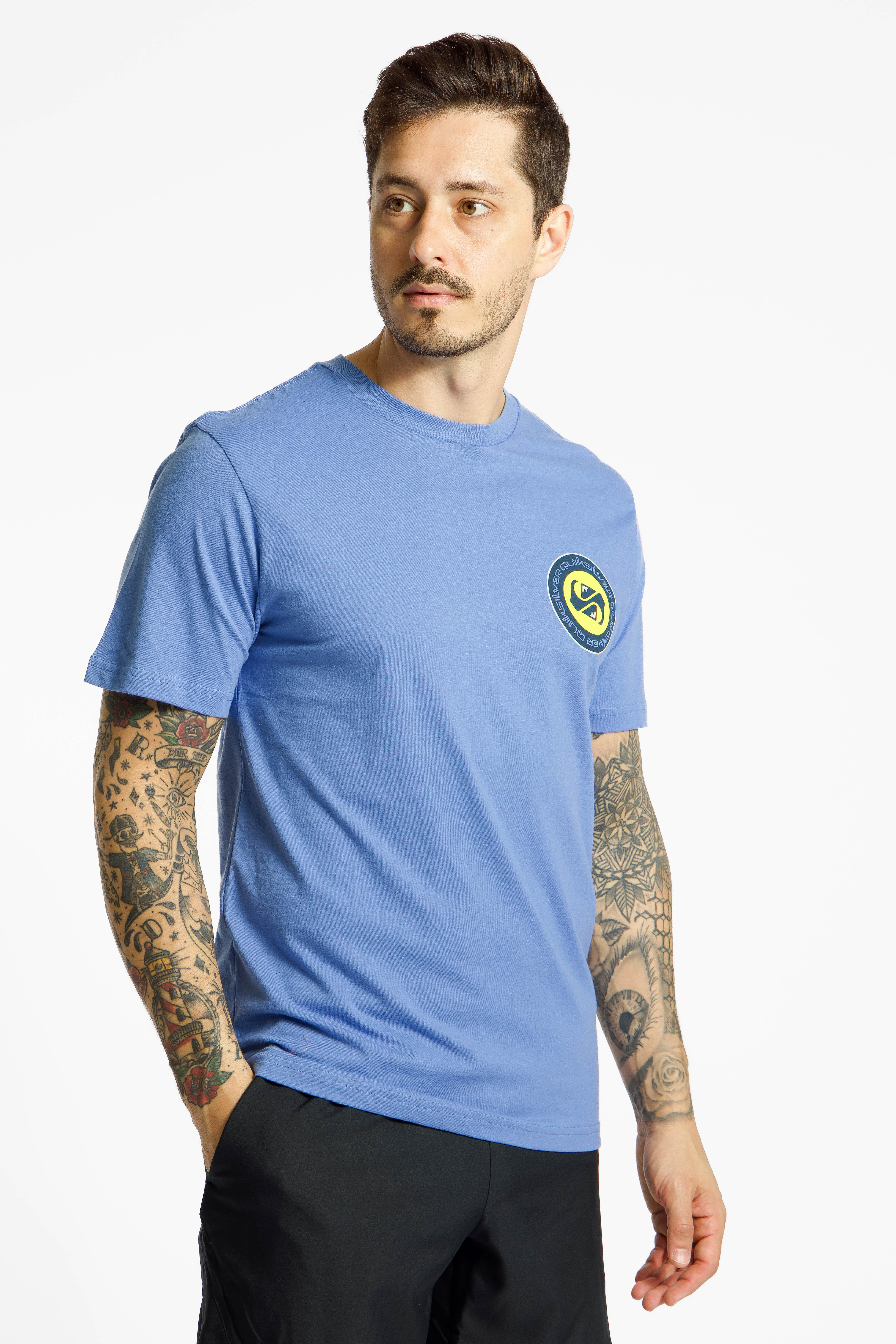 Quiksilver EV Duality Herren T-Shirt Blau, Herren, Größe: XS
