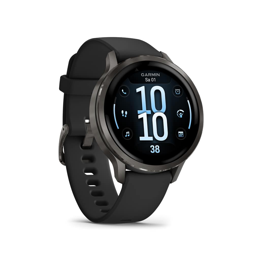 GARMIN Venu® 4 41 mm Sportuhr Schwarz, Herren, Größe: 0