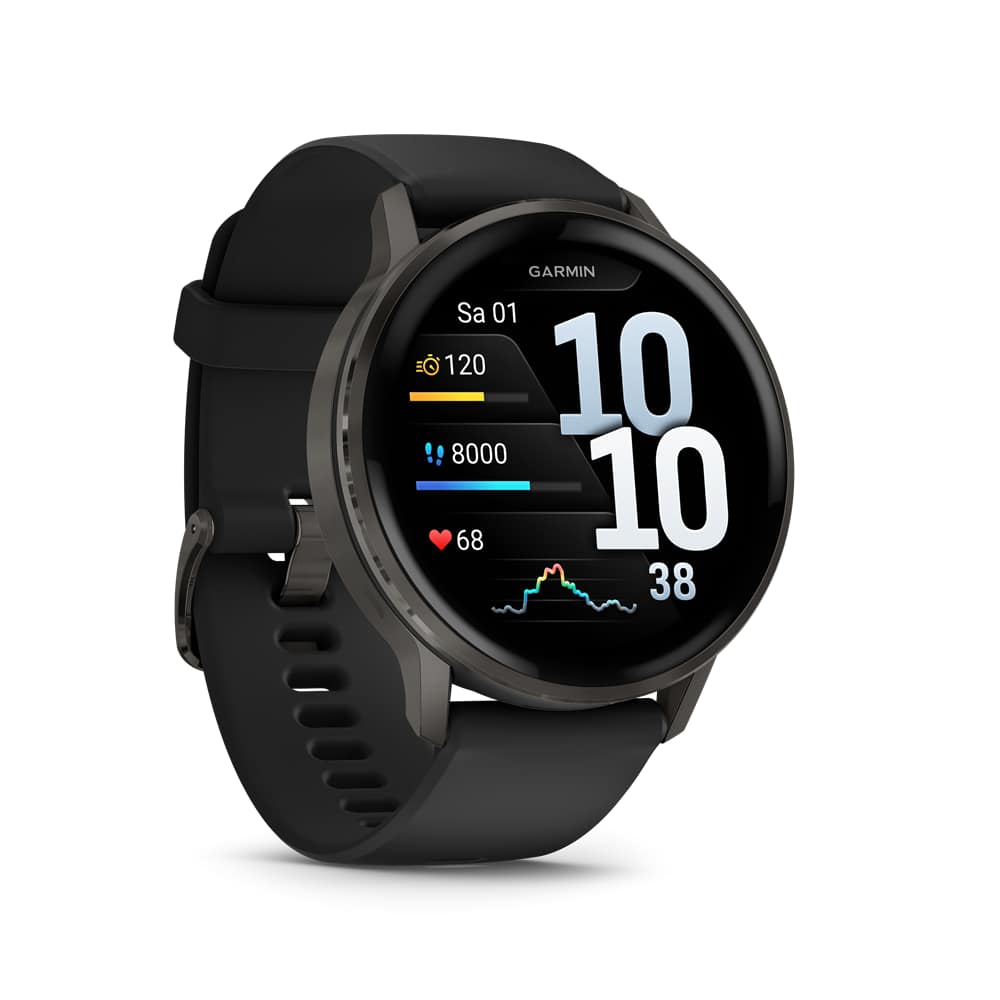 Image of GARMIN Venu® 4 45 mm Sportuhr Schwarz, Herren, Größe: 0