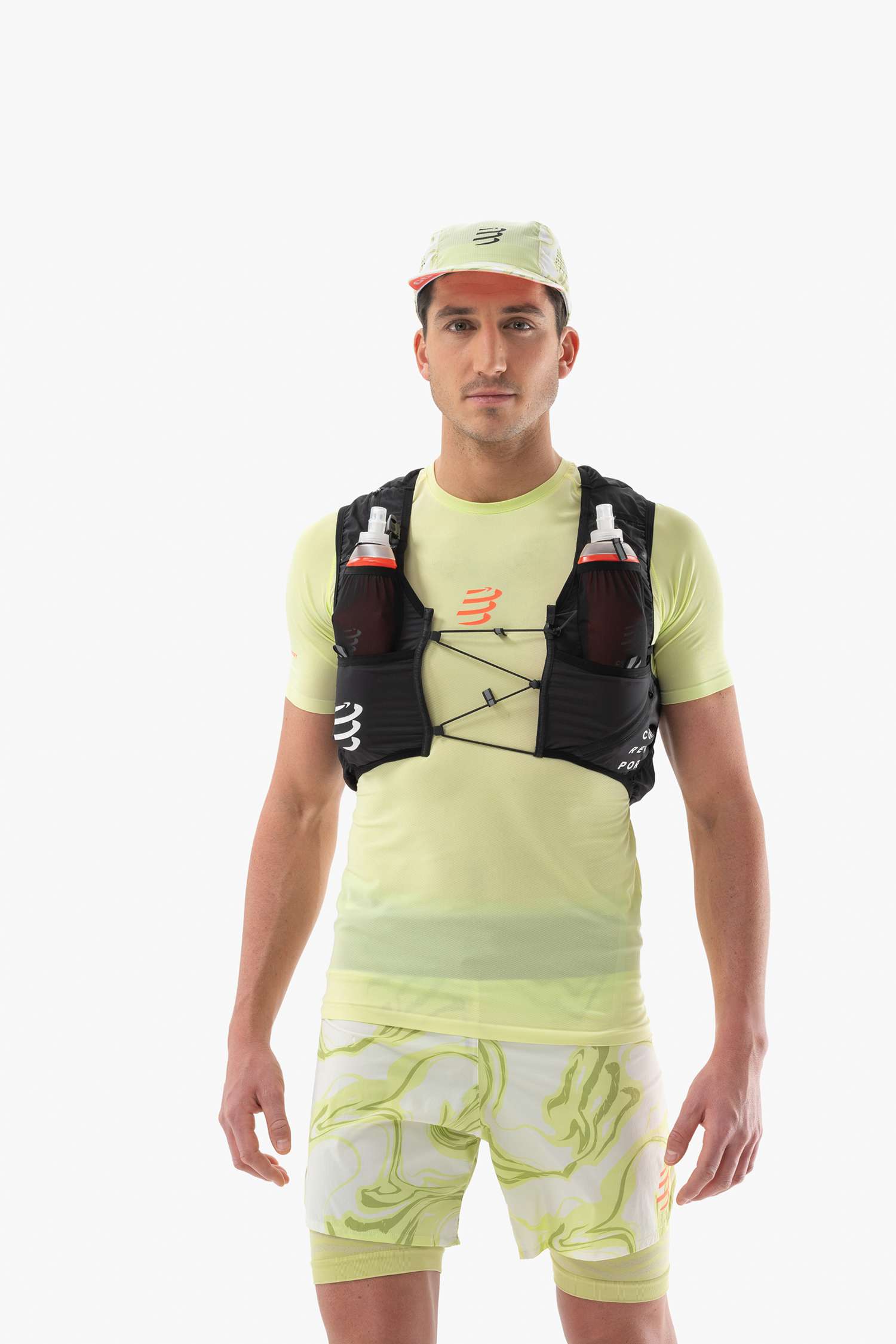 Compressport Ultrun Evo 10 L Laufrucksack Schwarz, Herren, Größe: L
