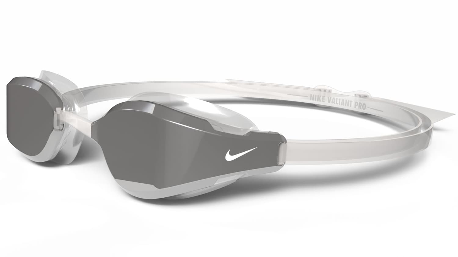 Nike Valiant Pro Mirrored Schwimmbrille Silber, Herren, Größe: ONE SIZE