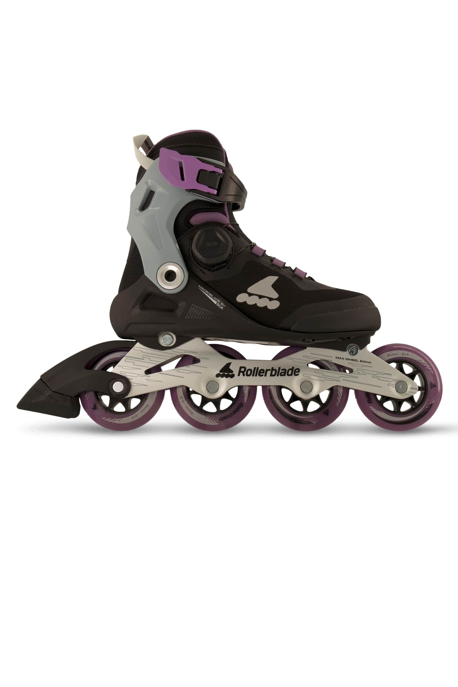 Rollerblade Macroblade 84 BOA® Damen Inlineskates Schwarz, Damen, Größe: 22