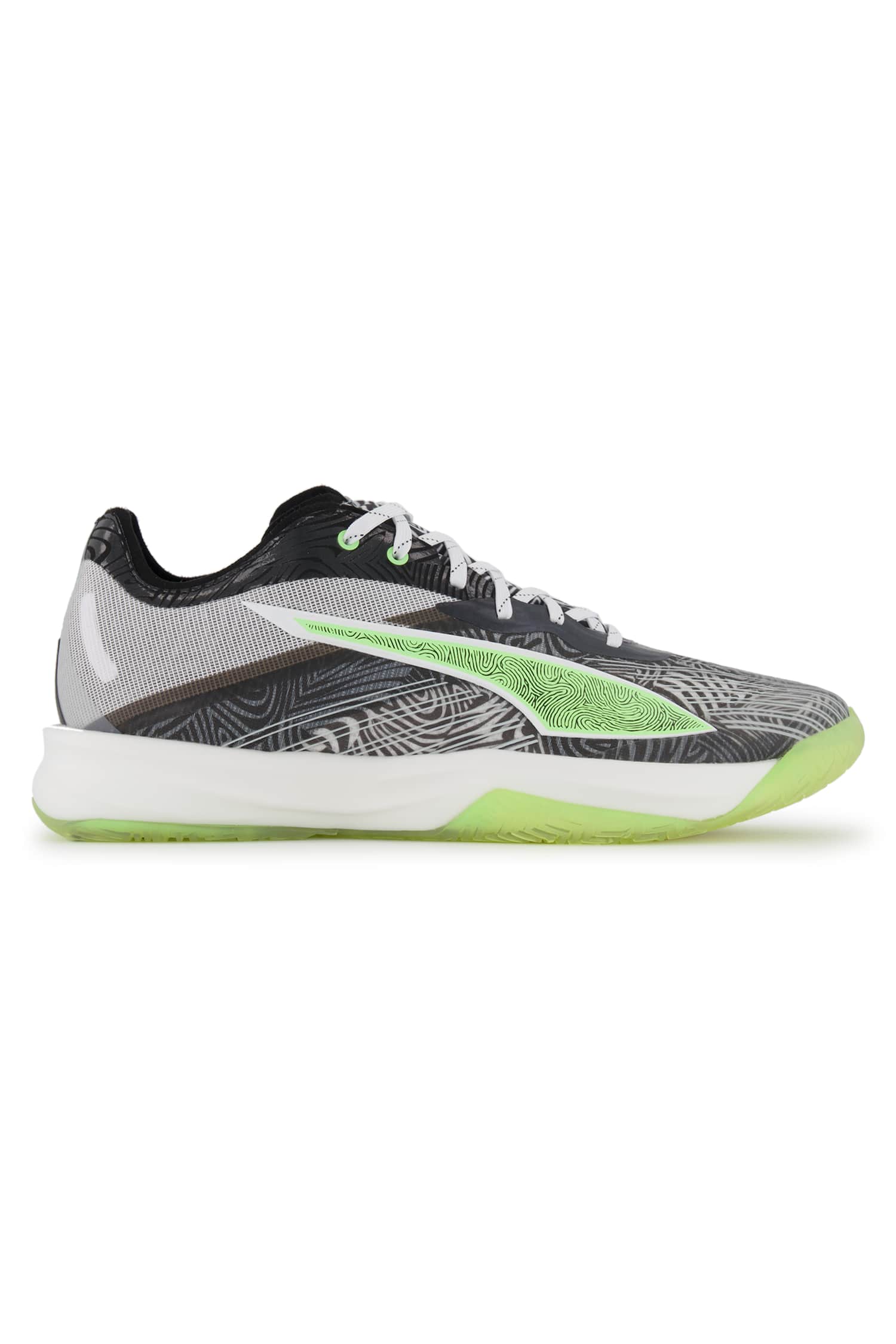 PUMA Accelerate NITRO™ SQD 5 Hallenschuh Grau, Herren, Größe: 9 1/2