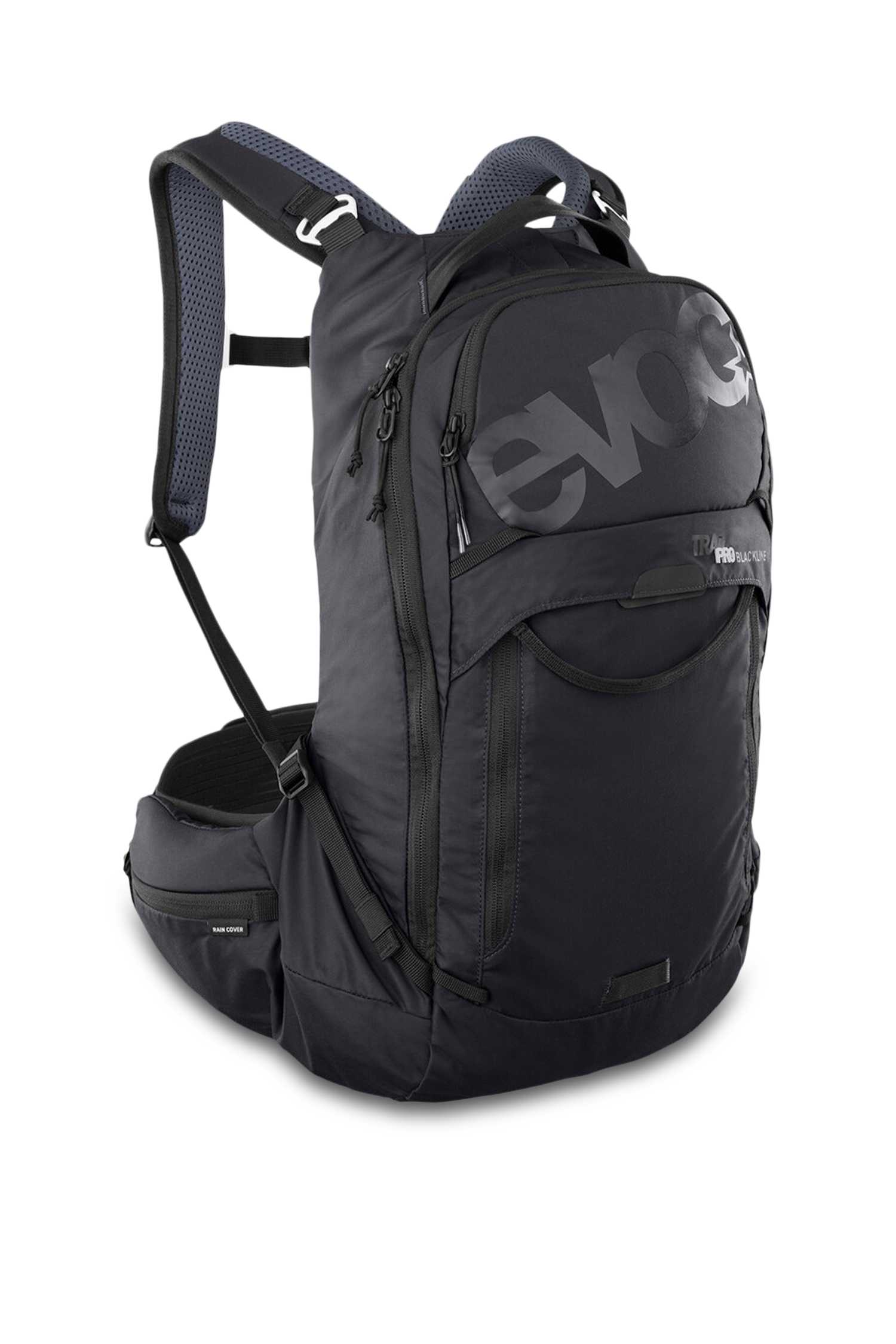 Evoc Trail Pro Blackline L/XL 16 L Bikerucksack Schwarz, Herren, Größe: L/XL