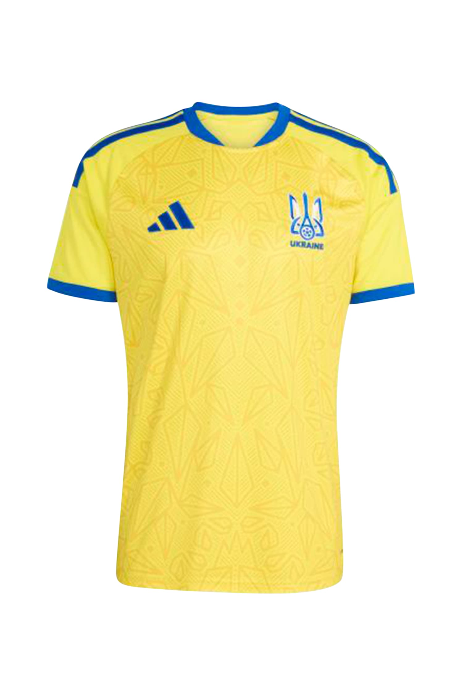adidas Ukraine Home Replica Herren Fussballtrikot WM 2026 Gelb, Herren, Größe: L