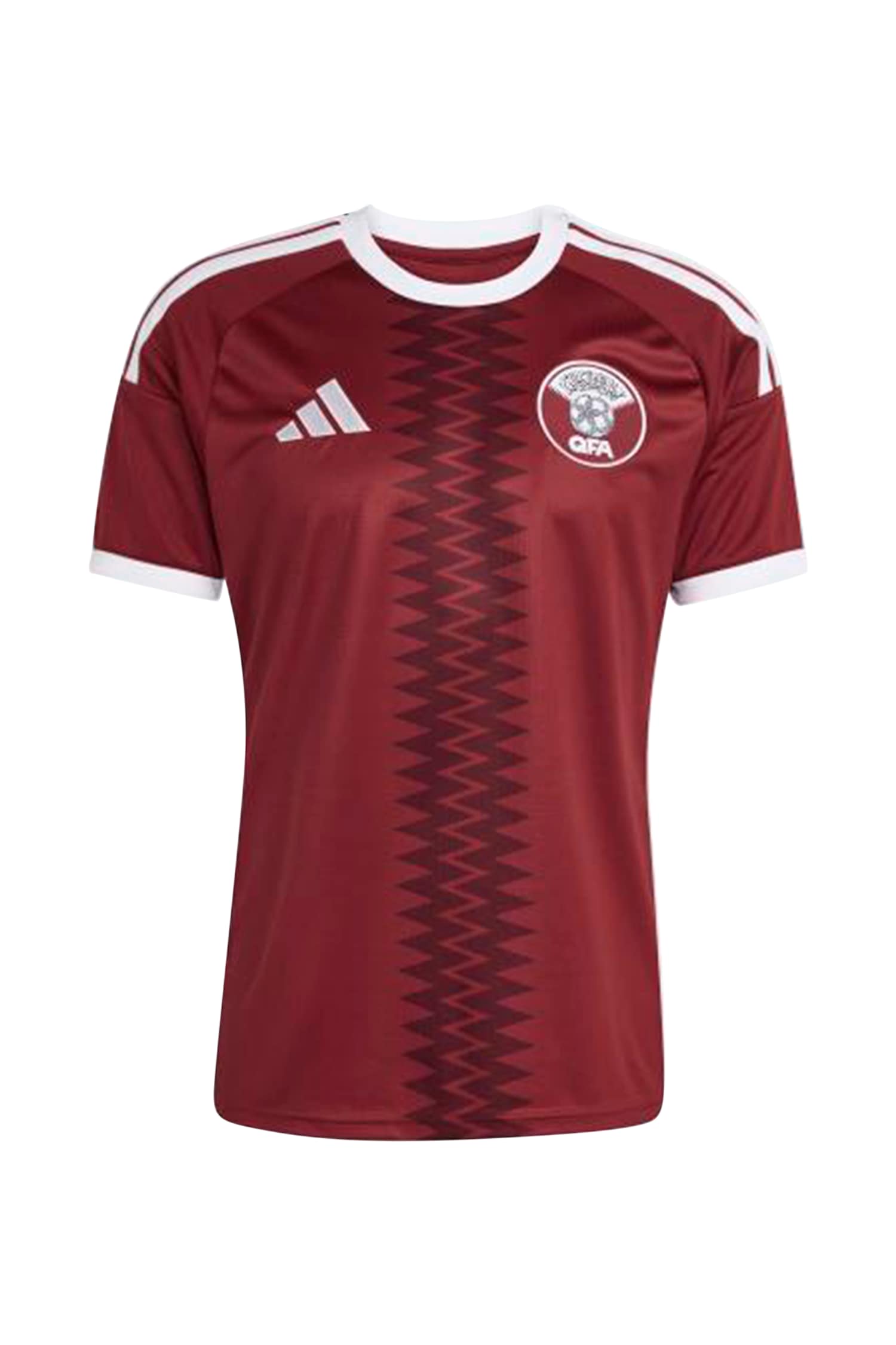 Image of adidas Katar Home Replica Herren Fussballtrikot WM 2026 Rot, Herren, Größe: L