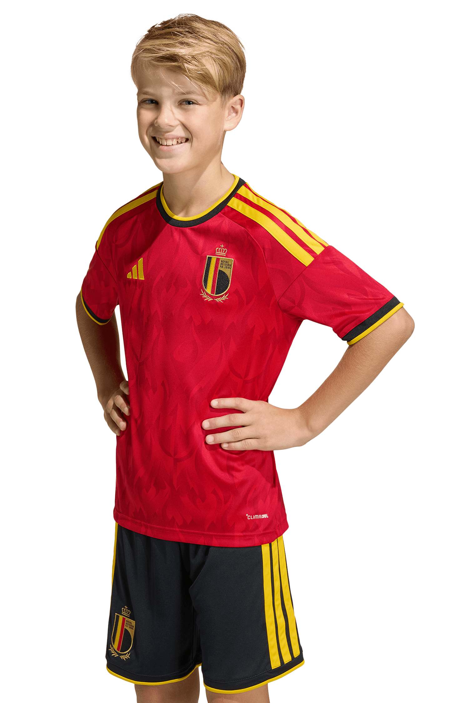 Image of adidas Belgien Home Replica Kinder Fussballtrikot WM 2026 Rot, , Größe: 152