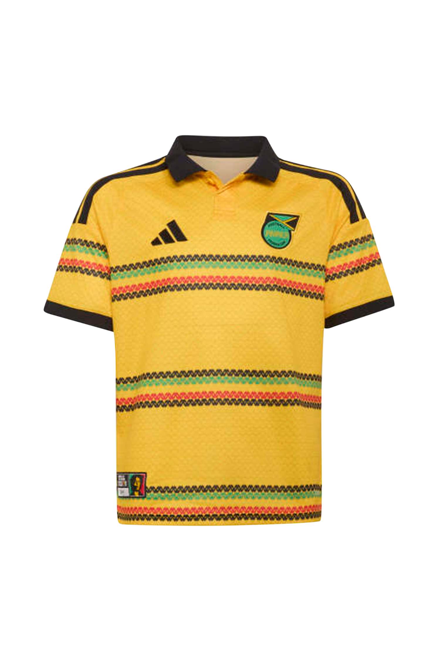 Image of adidas Jamaika Home Replica Kinder Fussballtrikot WM 2026 Gelb, , Größe: 140