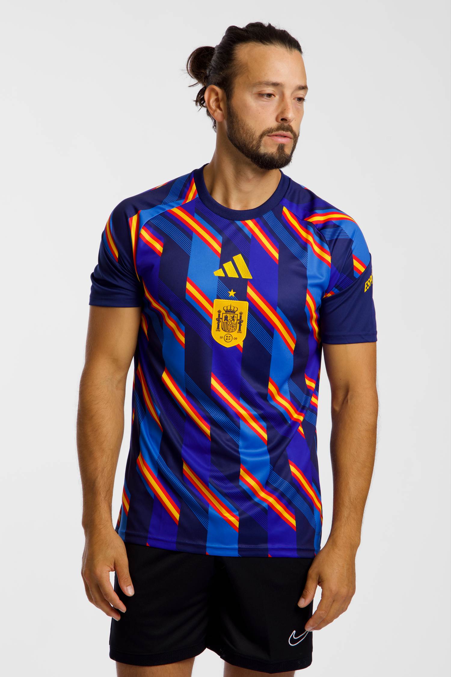 Image of adidas Spanien PreMatch T-Shirt WM 2026 Blau, Herren, Größe: L