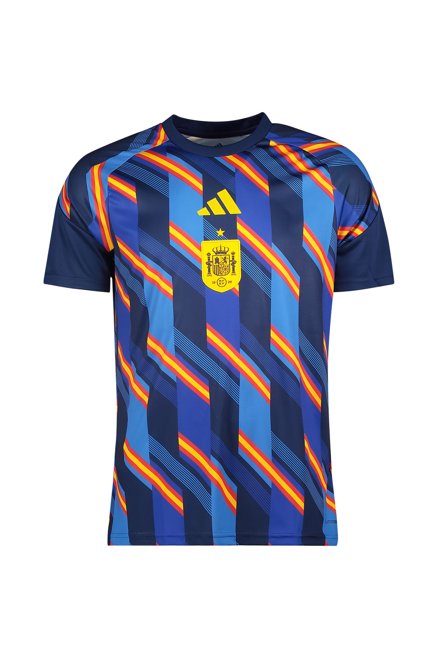 adidas Spanien PreMatch T-Shirt WM 2026 Blau, Herren, Größe: XL