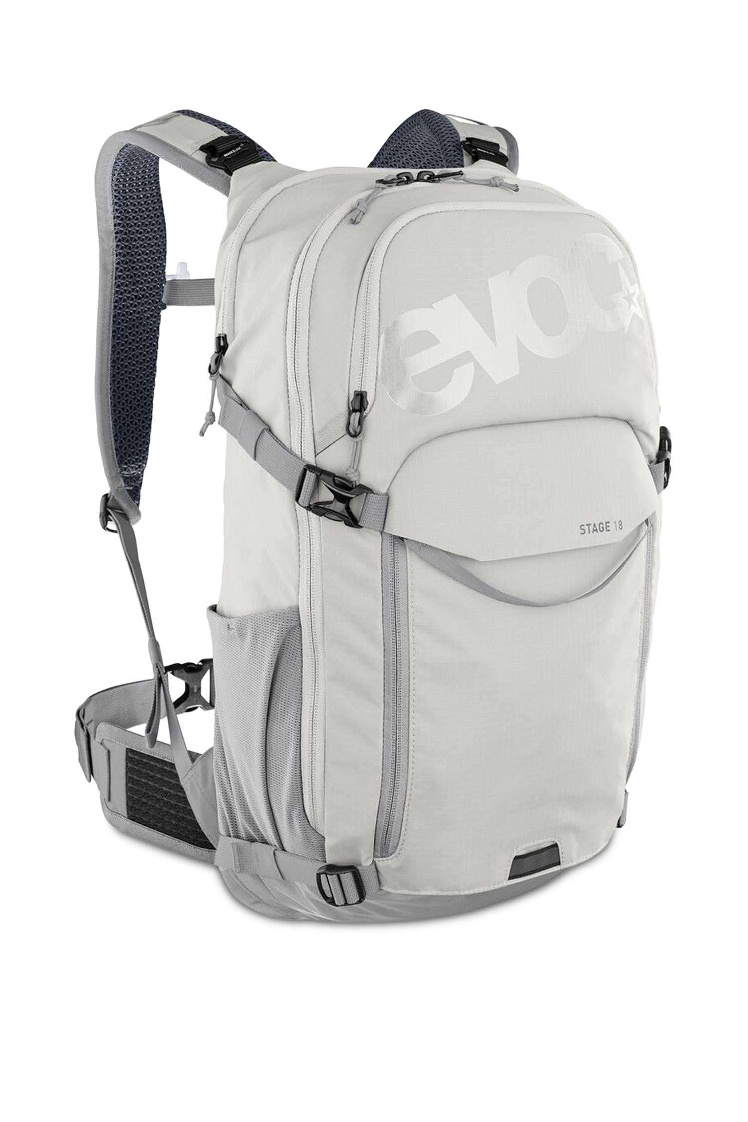 Evoc Stage 18 L Bikerucksack Grau, Herren, Größe: ONE SIZE