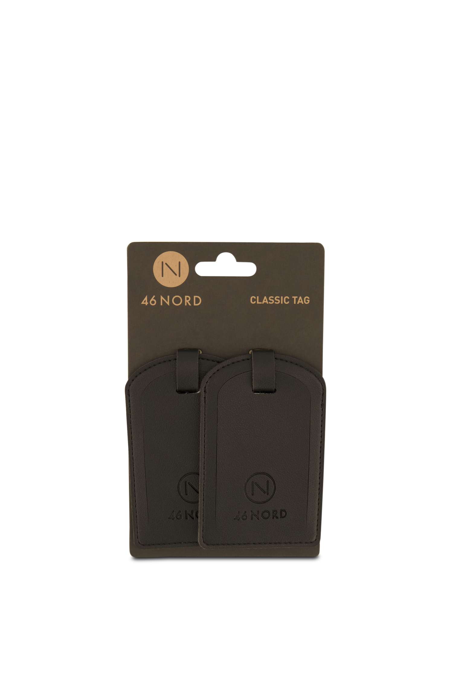 46 NORD 2-Pack Gepäckanhänger Schwarz, Herren, Größe: ONE SIZE