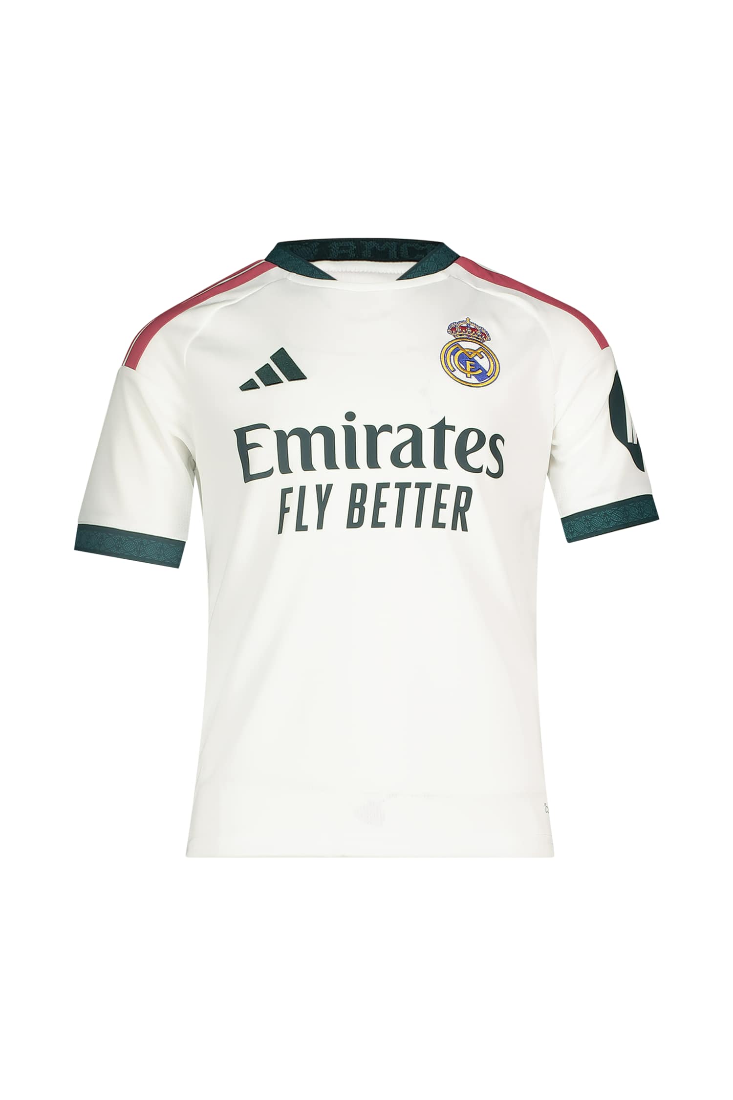 Image of adidas Real Madrid Home Replica Kinder Fussballtrikot 26/27 Weiss, , Größe: 128